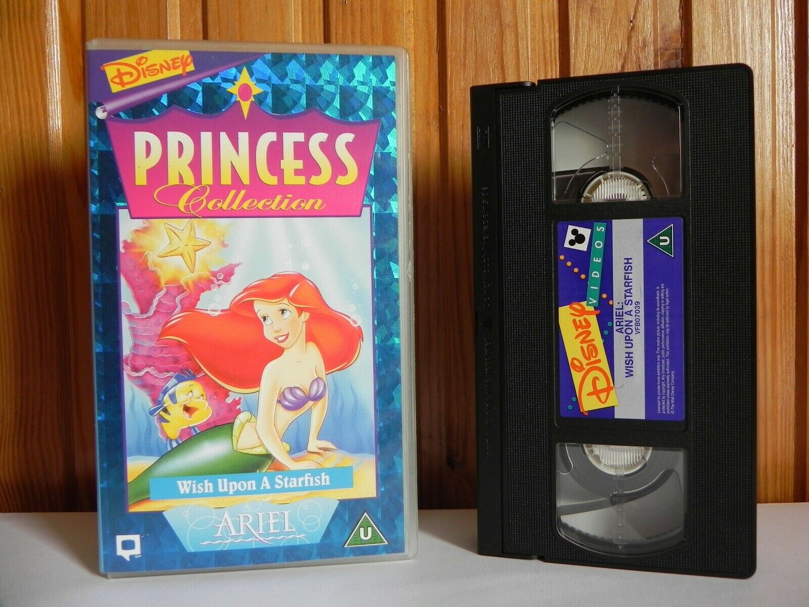 Princess Collection - Disney - Wish Upon A Starfish - Ariel - Children's - VHS-