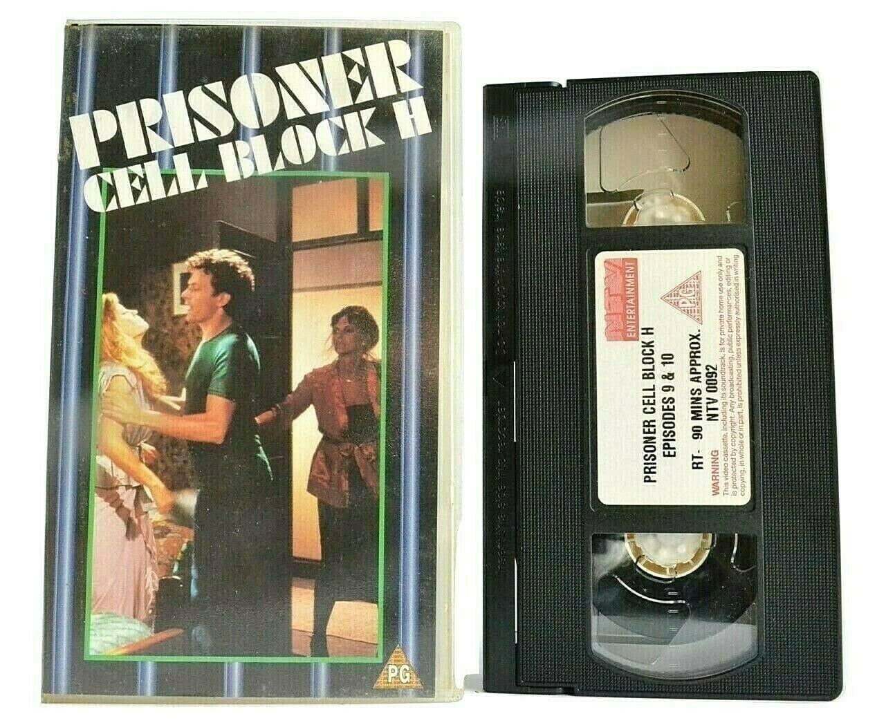 Prisoner Cell Block H [Episodes: 9/10] TV Drama Series - Margaret Laurence - VHS-