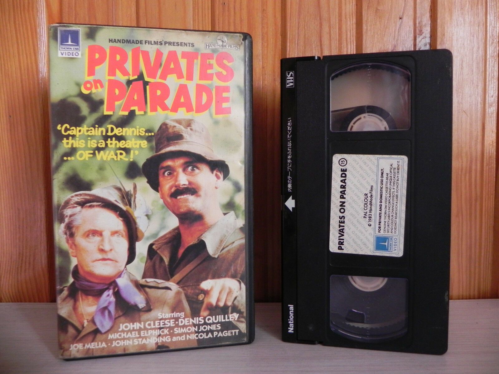 Privates On Parade (1983); [Thorn Emi] Theatrical Comedy - John Cleese - Pal VHS-