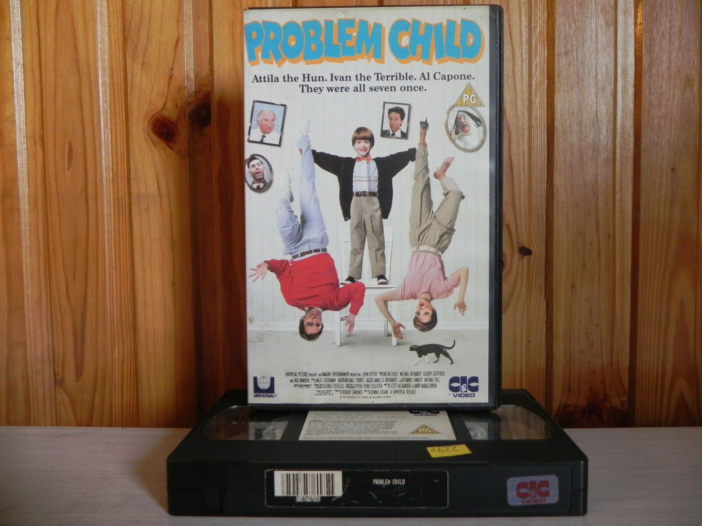 Problem Child - CIC Video - Hilarious Comedy - John Ritter - Amy Yasbeck - VHS-