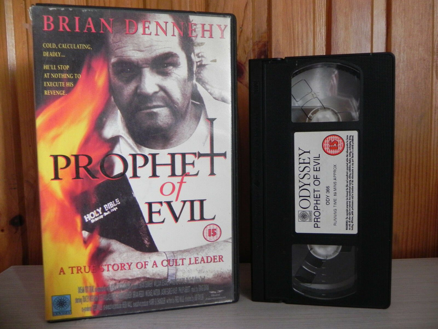 Prophet Of Evil - The True Story Of A Cult Leader - 12 Wives - Serious Drama VHS-