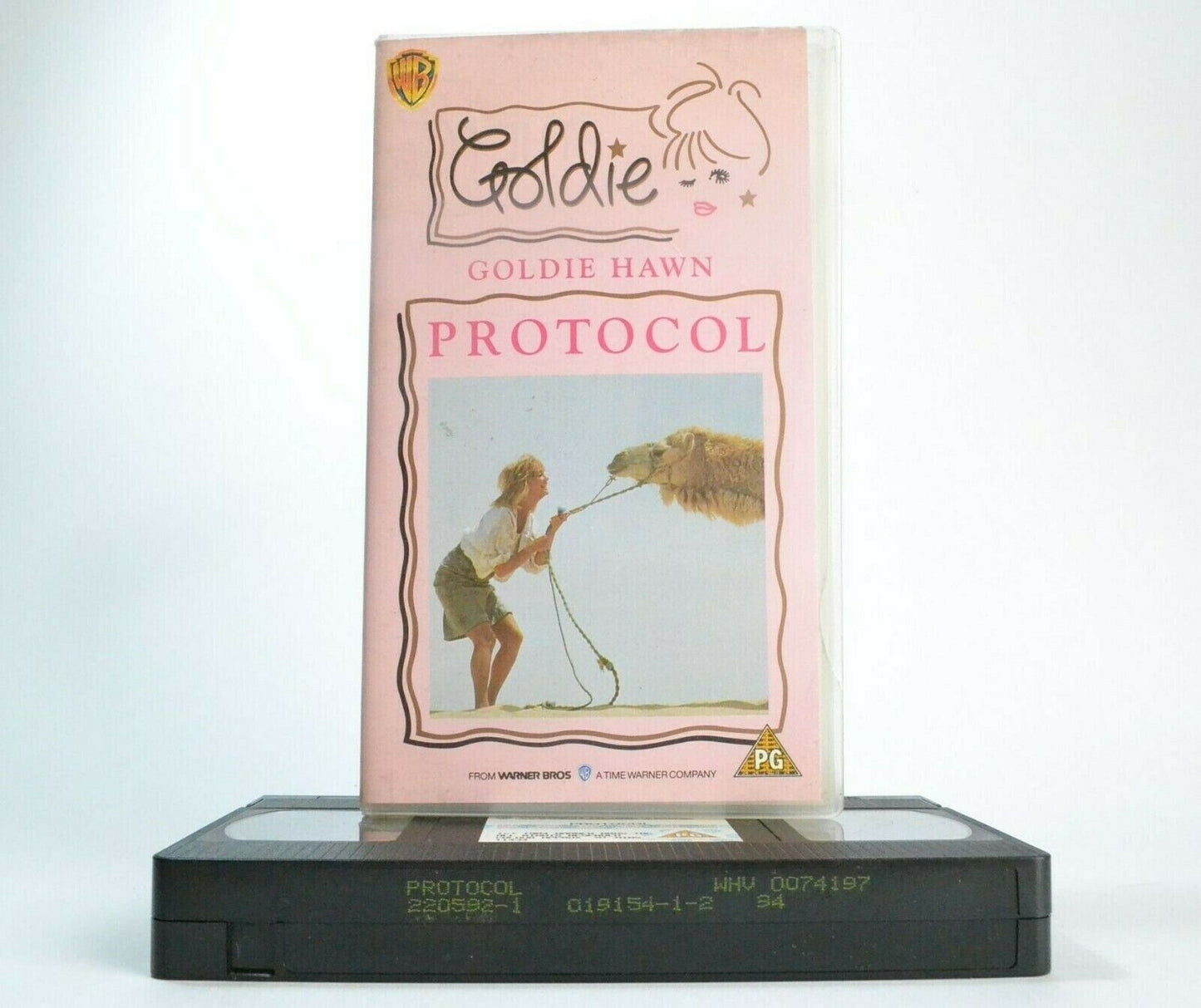 Protocol (1984) - Political Comedy - Goldie Hawn / Chris Sarandon - Pal VHS-