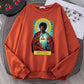 Pulp Fiction Hoodie – Saint Jules Graphic Sweatshirt for Full Hoodie Streetwear Style-Brick Red-XXL-