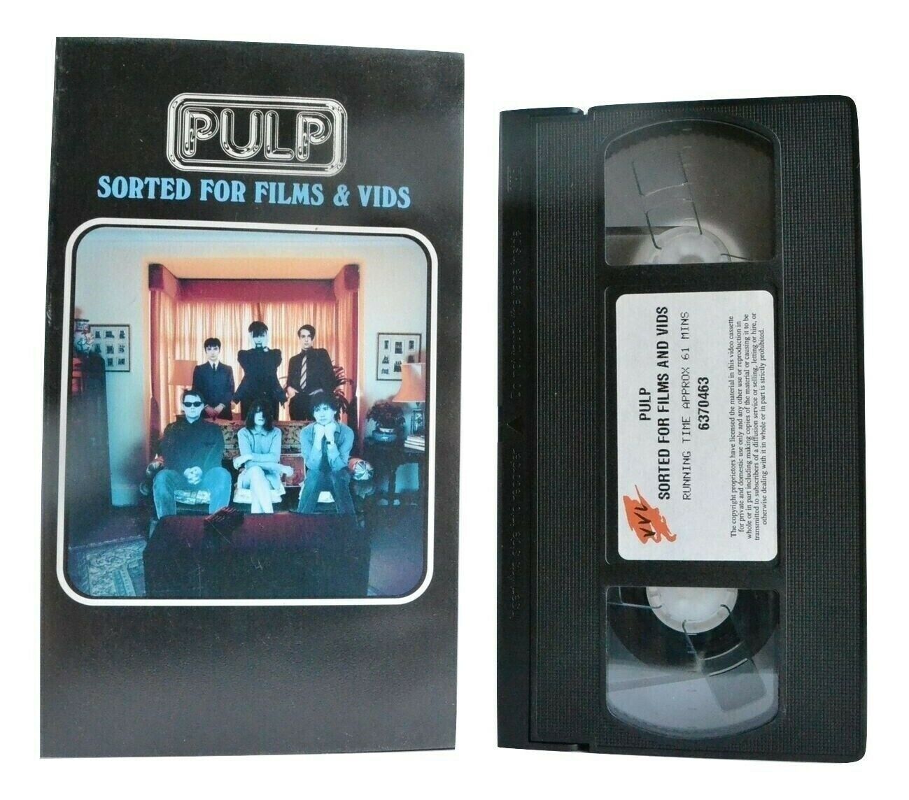 Pulp: Sorted For Films And Vids - Indie Music - Britpop - Jarvis Cocker - VHS-