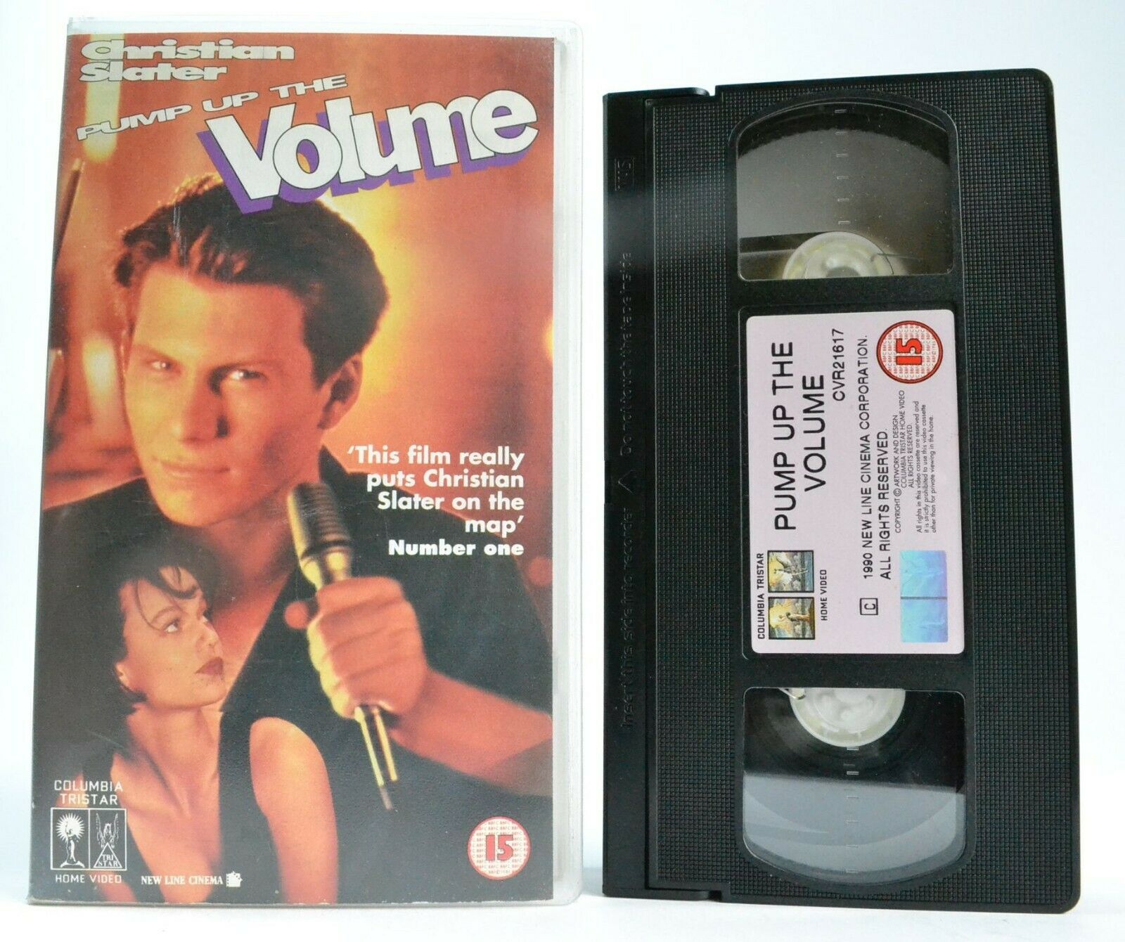 Pump Up The Volume (1990): Explosive Rebel Action -<Christian Slater>- Pal VHS-