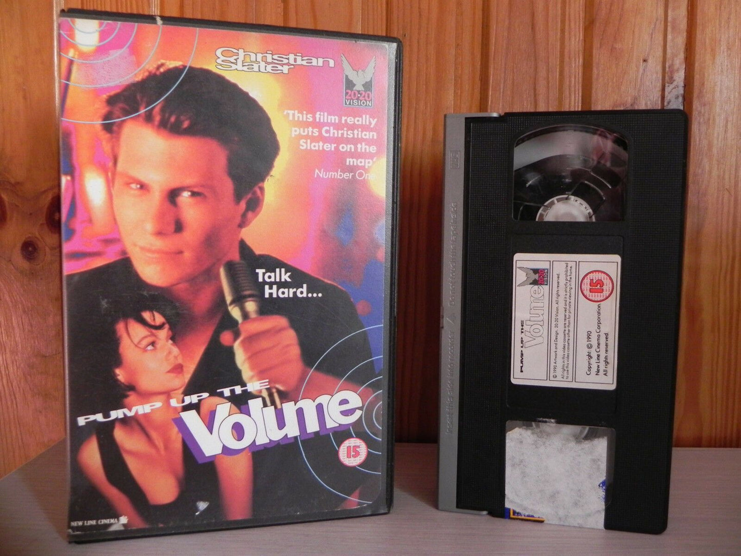 Pump Up The Volume - Big Box - 20/20 - Early Christian Slater - Comedy - 90s VHS-