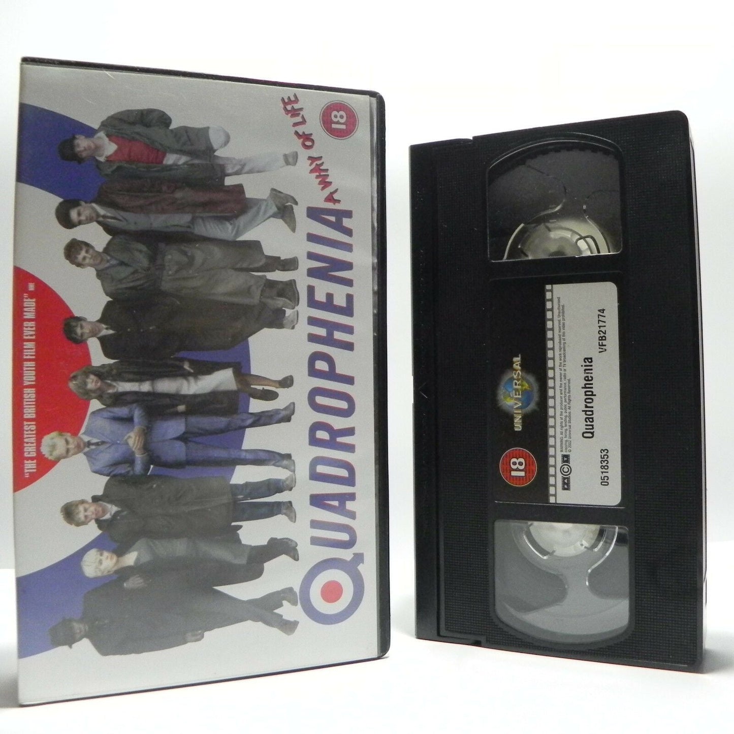 Quadrophenia: A Way Of Life - (1979) British Youth Film - London 1964 - Pal VHS-Extra Footage-