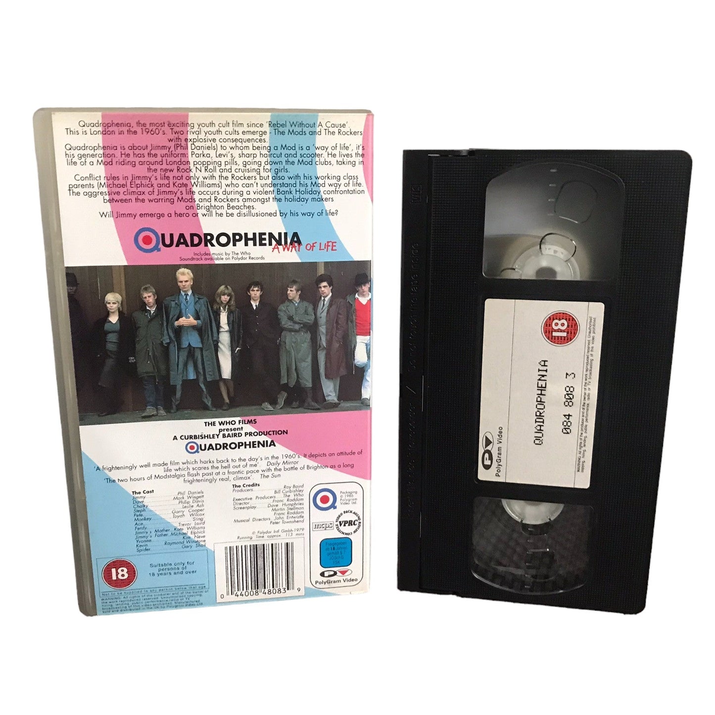 Quadrophenia - Phil Davis - Polygram Video - Music - Pal - VHS-