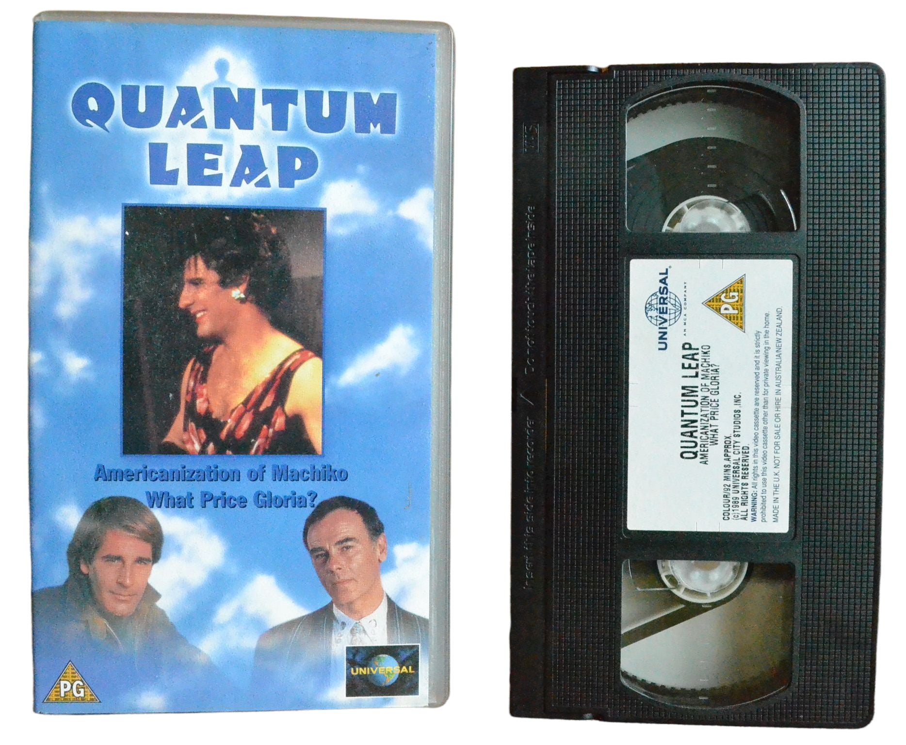 Quantum Leap (Americanization Of Machiko) - Scott Bakula - Universal - Vintage - Pal VHS-