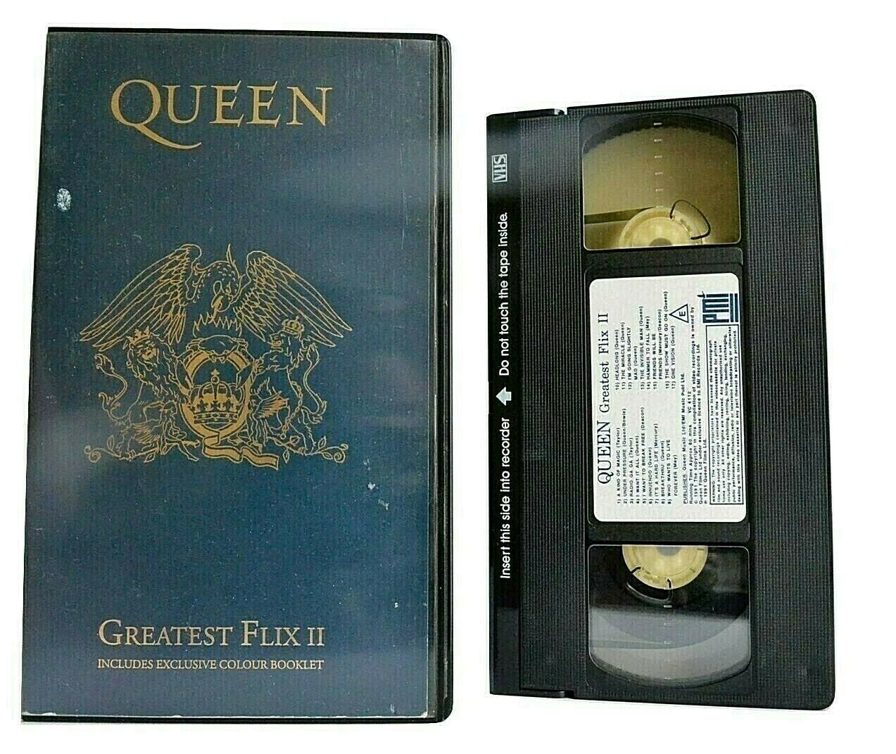 Queen: Greatest Flix 2 - A Kind Of Magic - Freddie Mercury - Music - Pal VHS-