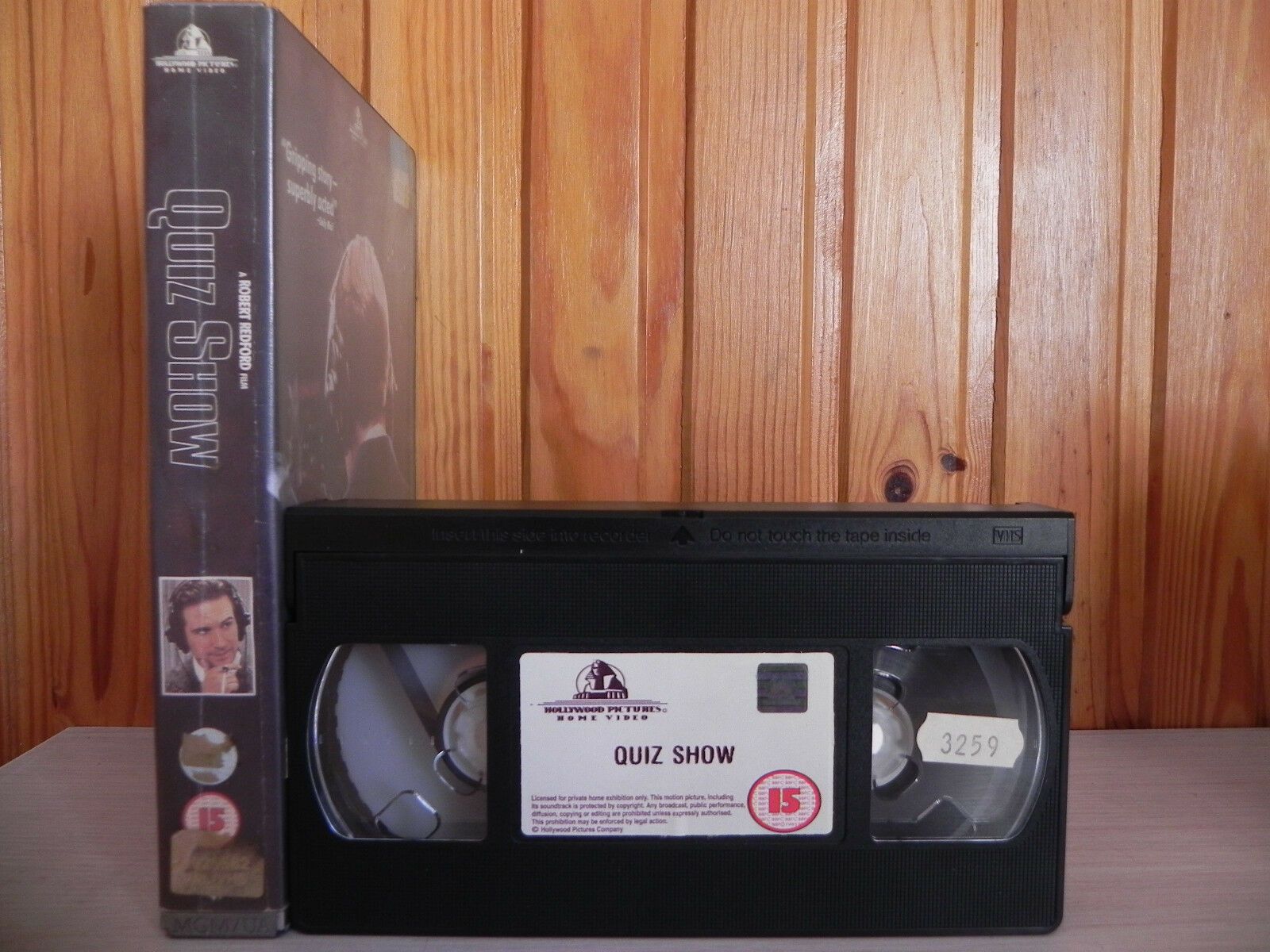 Quiz Show - Ralph Fiennes - Big-Box - Robert Redford Film - Drama - 1995 - VHS-