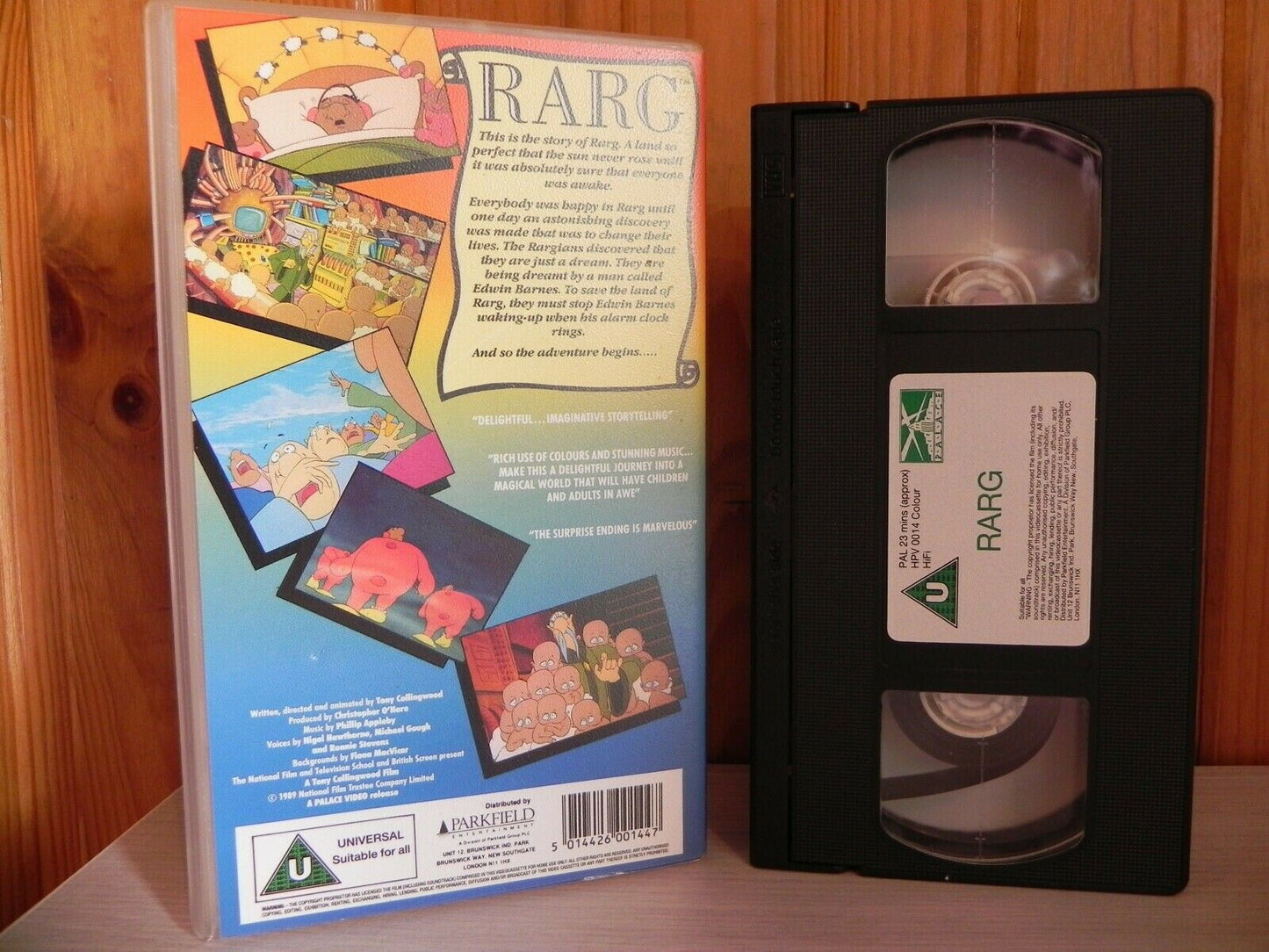 RARG - DREAMSCAPE FANTASY CARTOON - CHILDRENS VIDEO - 1989 - 0014 - VHS-