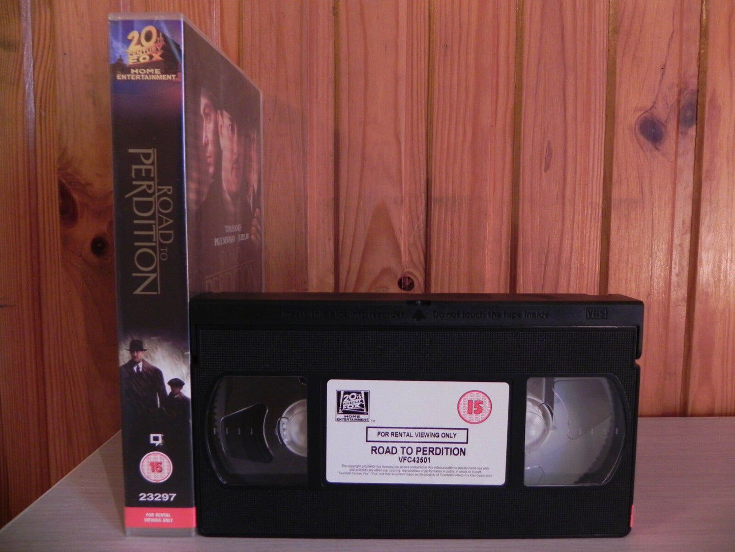 ROAD TO PERDITION - Tom Hanks - Crime Drama - Big Box - Ex-Rental - 23297 - VHS-