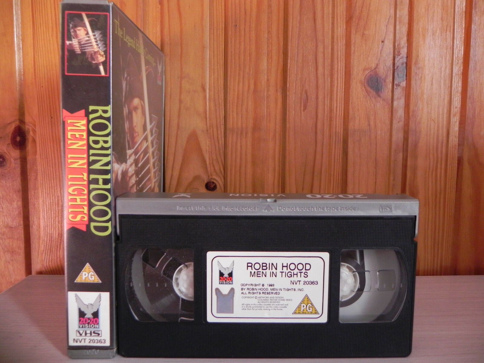 ROBIN HOOD MEN IN TIGHTS - Scarce 20/20 Big Box - Ex-Rental - Spoof Comedy - VHS-