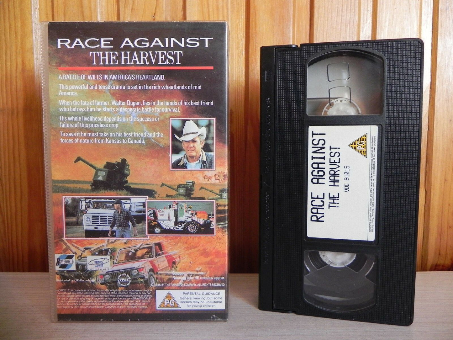 Rage Against The Harvest - Wheatlands Crop Drama - Mid America - Drama - Pal VHS-