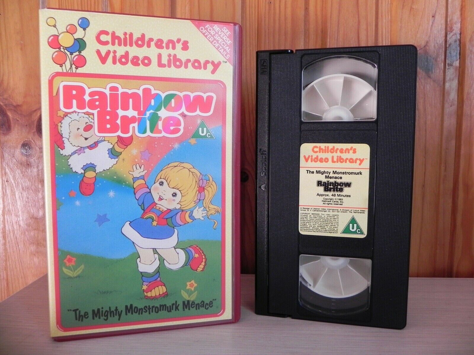 Rainbow Brite: Magical Girl Rainbow - 魔法少女レインボーブライト (1984) - Kid's Anime - Vhs-