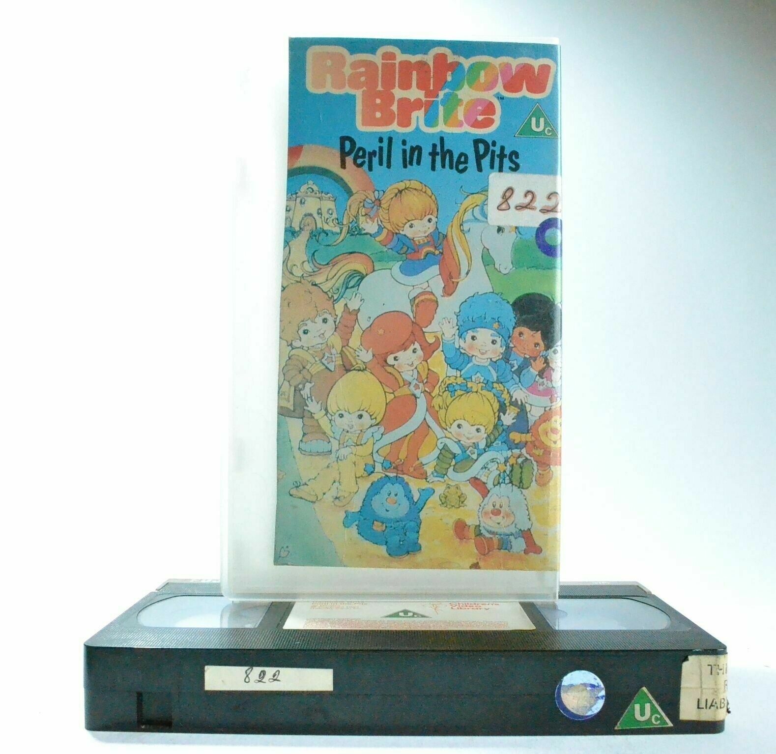 Rainbow Brite: Peril In The Pits (2nd Episode) Animation - Children's - Pal VHS-