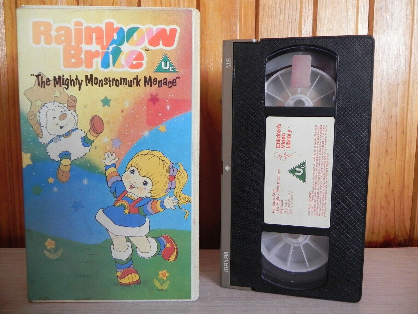 Rainbow Brite - The Mighty Monstromurk Menace - Children's Video - Pal VHS-