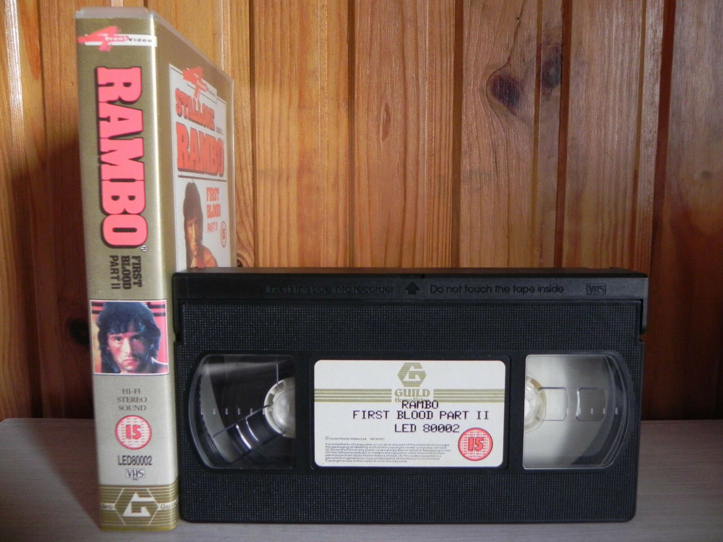 Rambo: First Blood Part 2 - (1985) Action/Adventure - Sylvester Stallone - VHS-