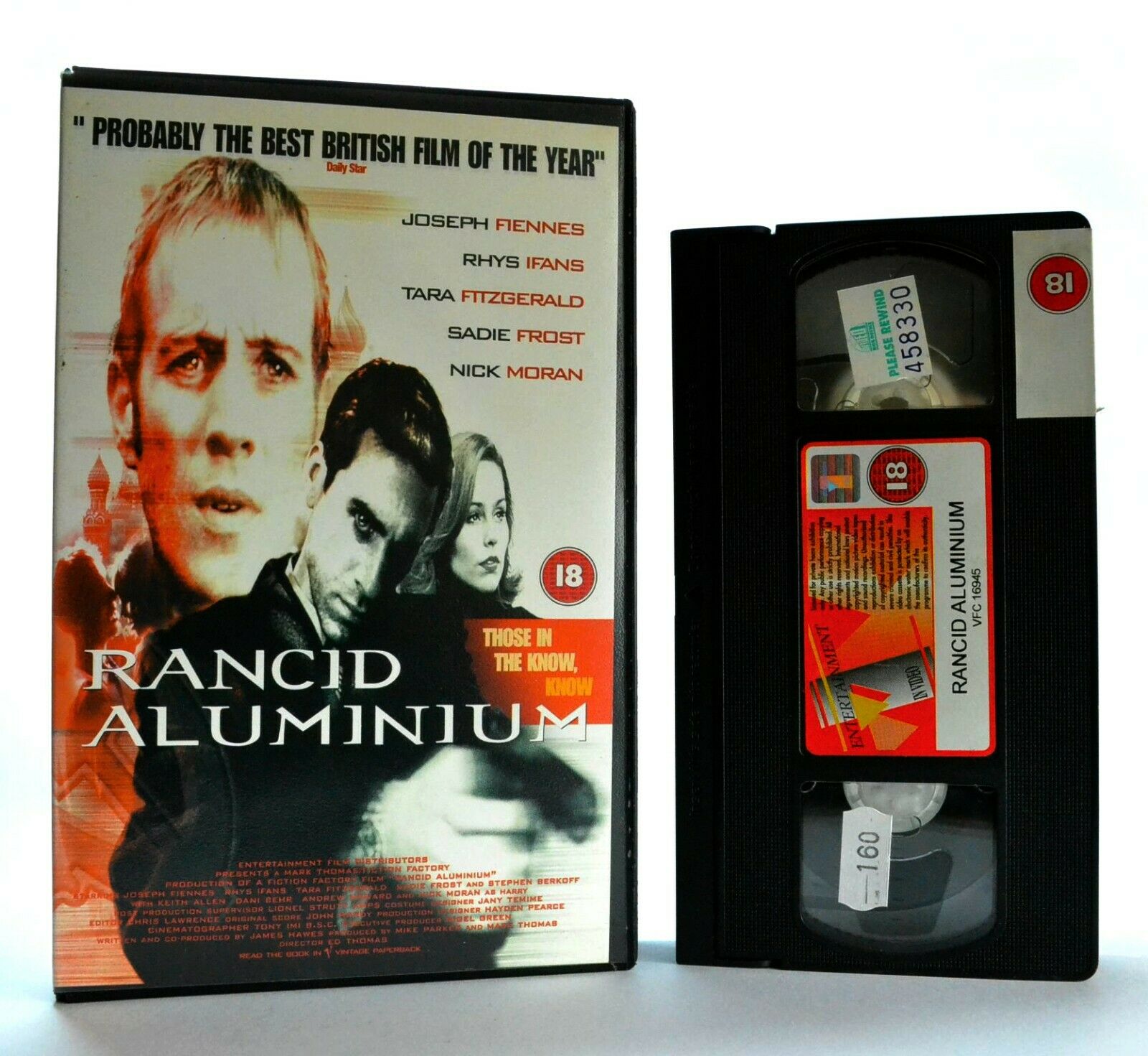 Rancid Aluminium: Based On J.Hawes Novel - Comedy - Large Box - Ex-Rental - VHS-