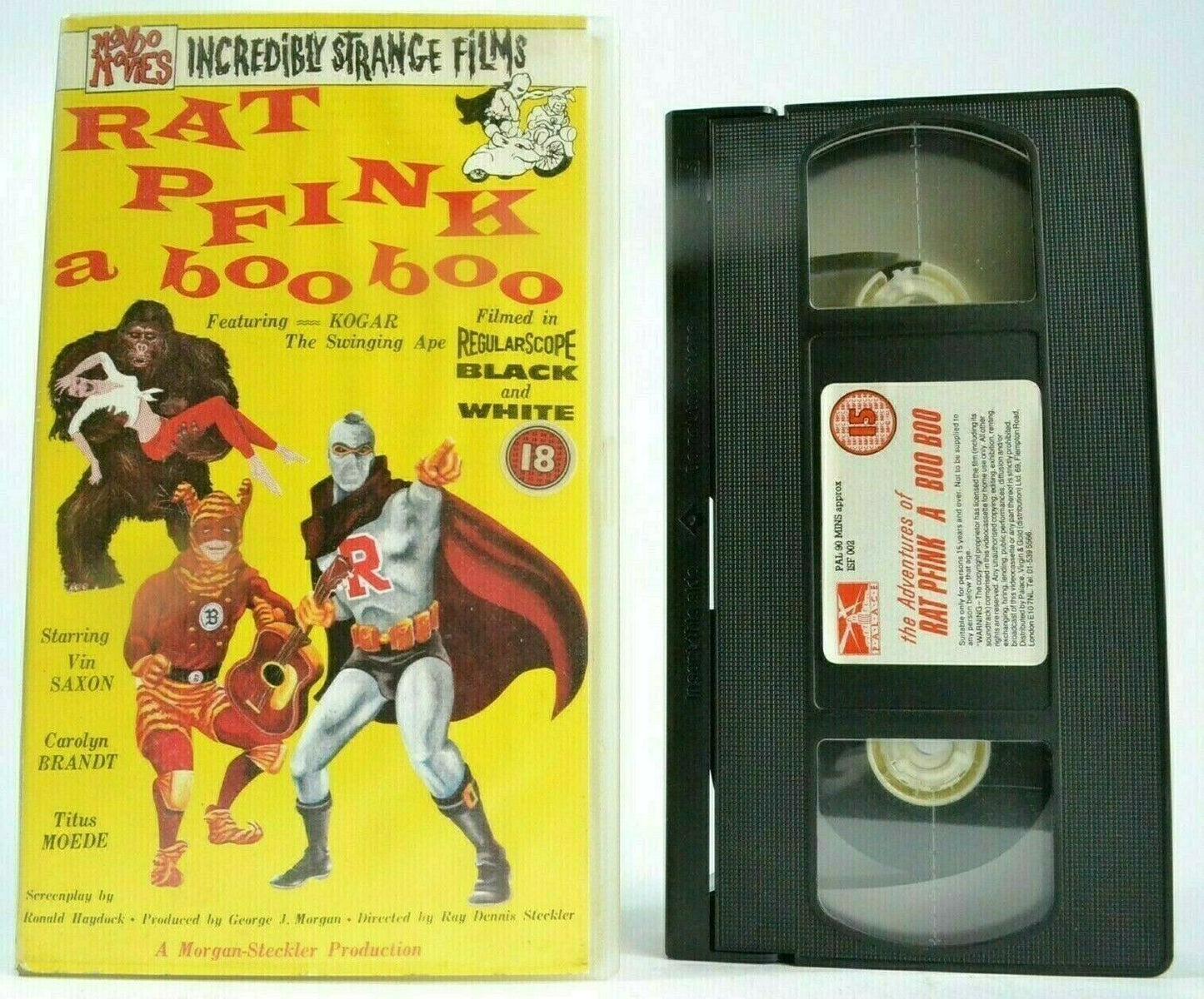 Rat Pfink A Boo Boo (1966) [Mondo Videos] Action Thriller - Carolyn Brandt - VHS-