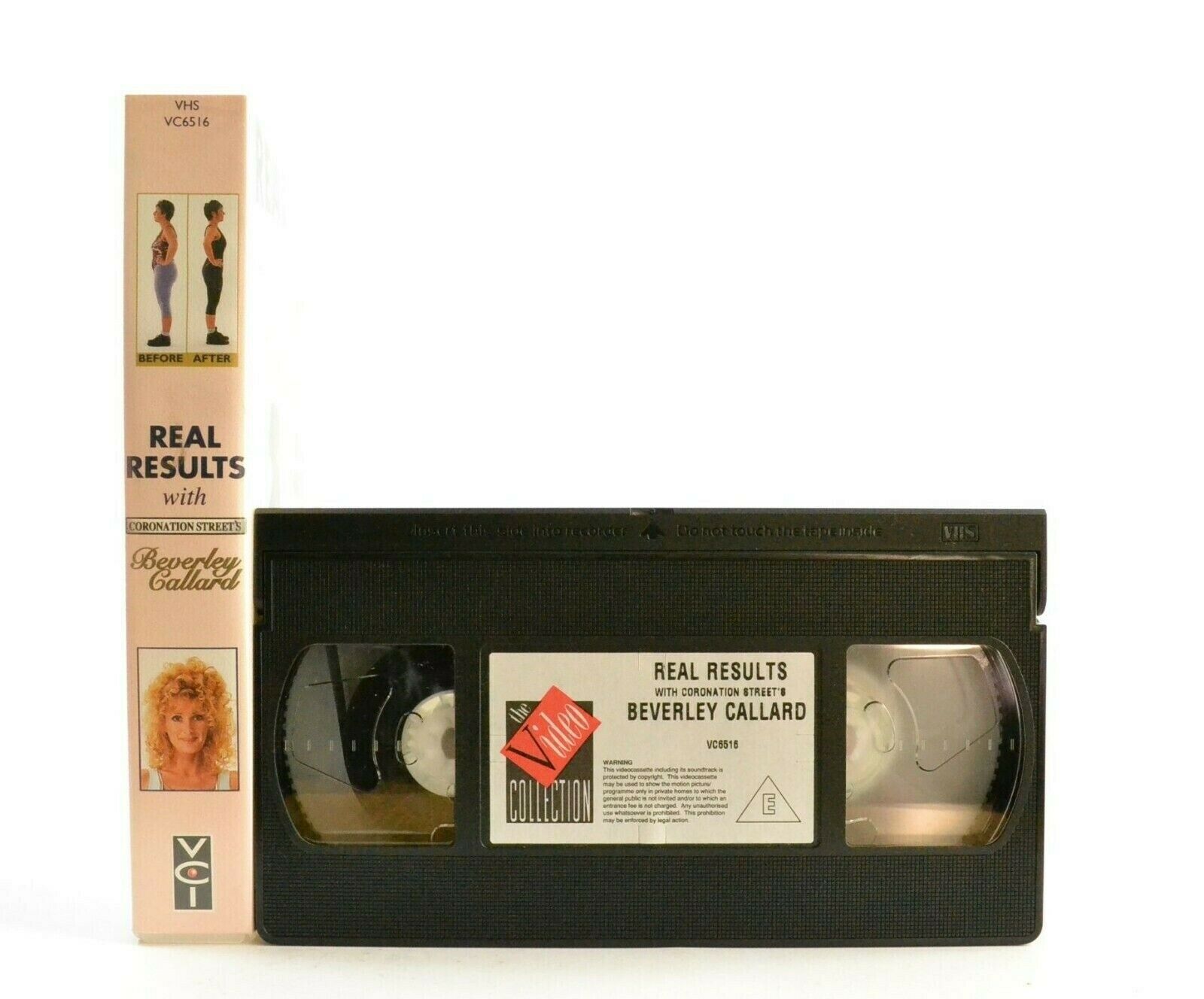 Real Results: By Beverley Callard - Fitness - Beauty - Body Workout - Pal VHS-