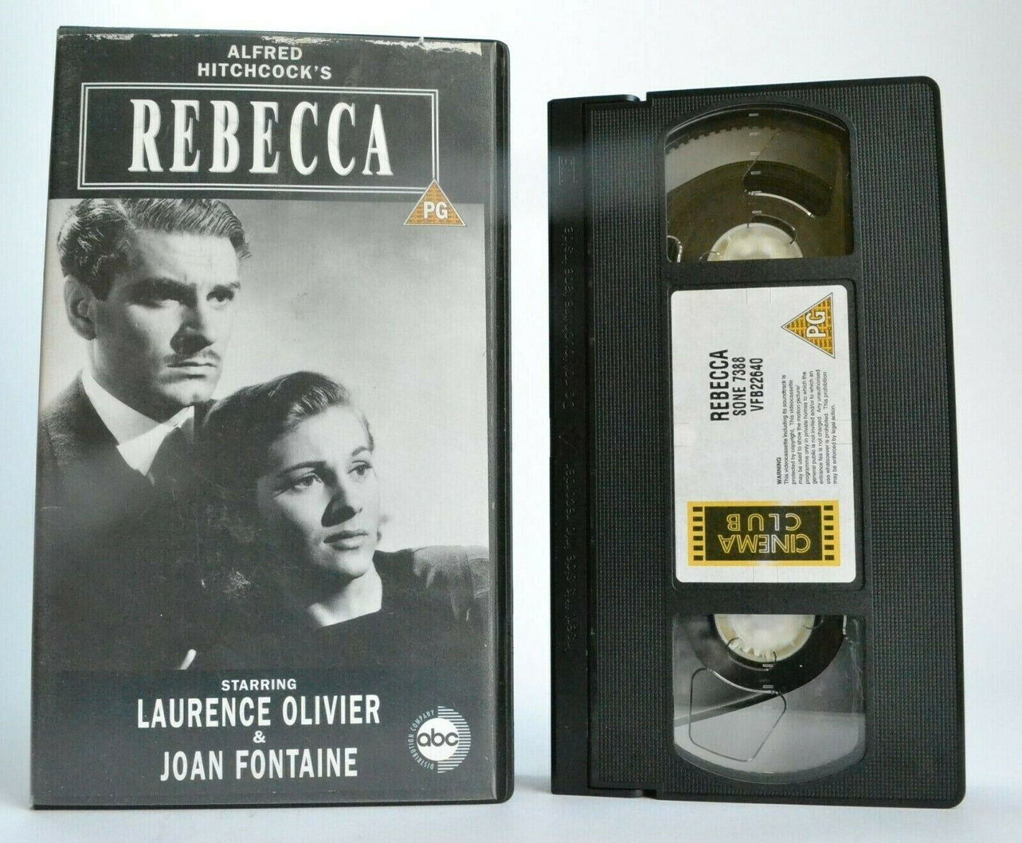 Rebecca (1940); Alfred Hitchcock - Psychological Thriller - Joan Fontaine - VHS-