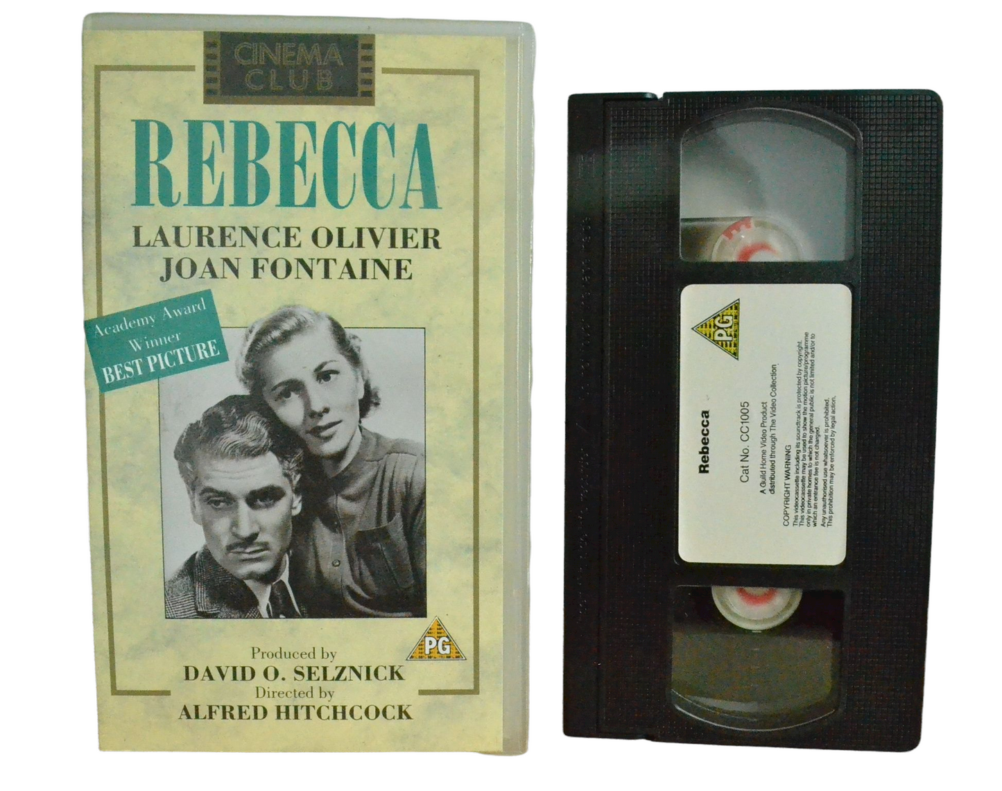 Rebecca - Laurence Olivier - The Video Collection - Vintage - Pal VHS-