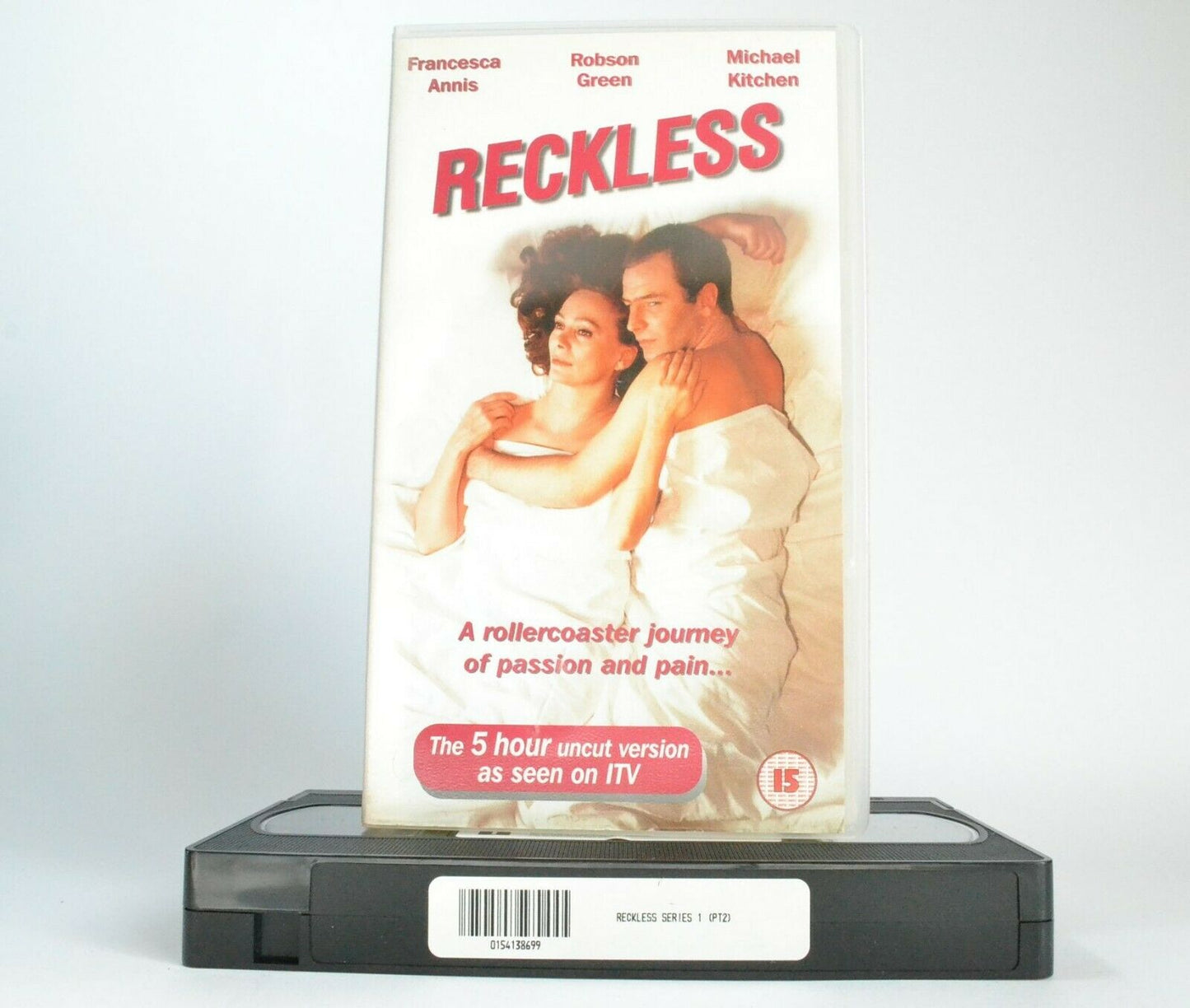 Reckless (Uncut Version) - Drama Series - Francesca Annis / Robson Green - VHS-