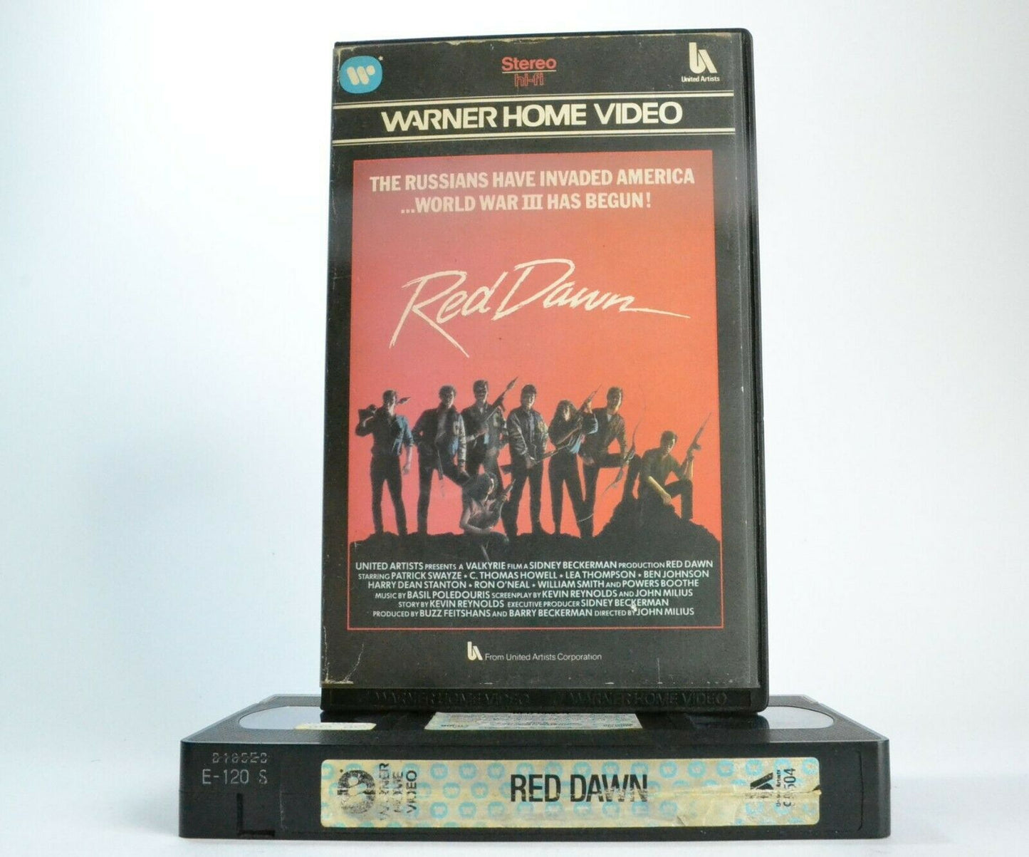 Red Dawn: (1984) Warner -<Guerrilla Warfare>- War Drama - Large Box - Pal VHS-