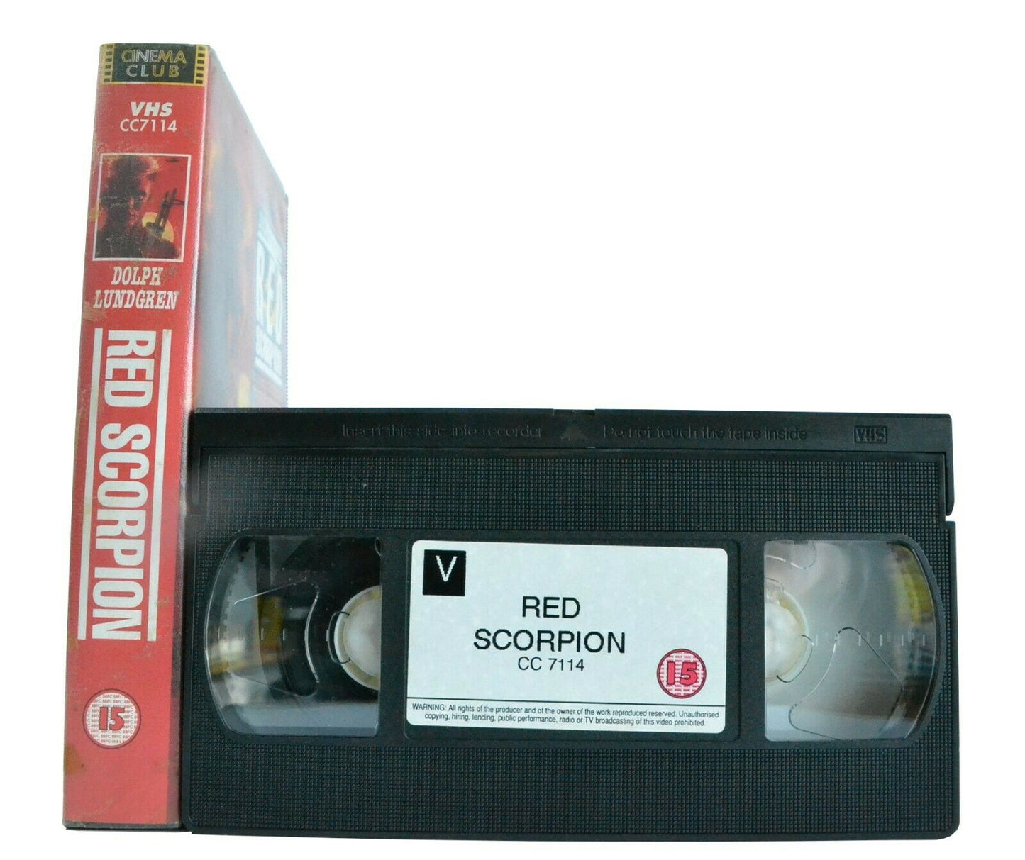 Red Scorpion (1988); [Joseph Zito]: Antihero Action - Dolph Lundgren - Pal VHS-