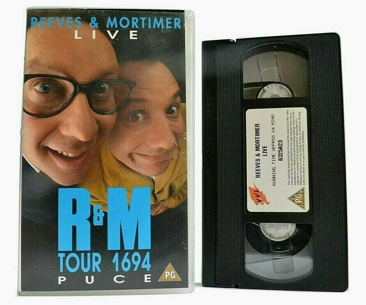 Reeves And Mortimer: Live R&M Tour 1694 Puce - British Stand-Up Comedy - Pal VHS-