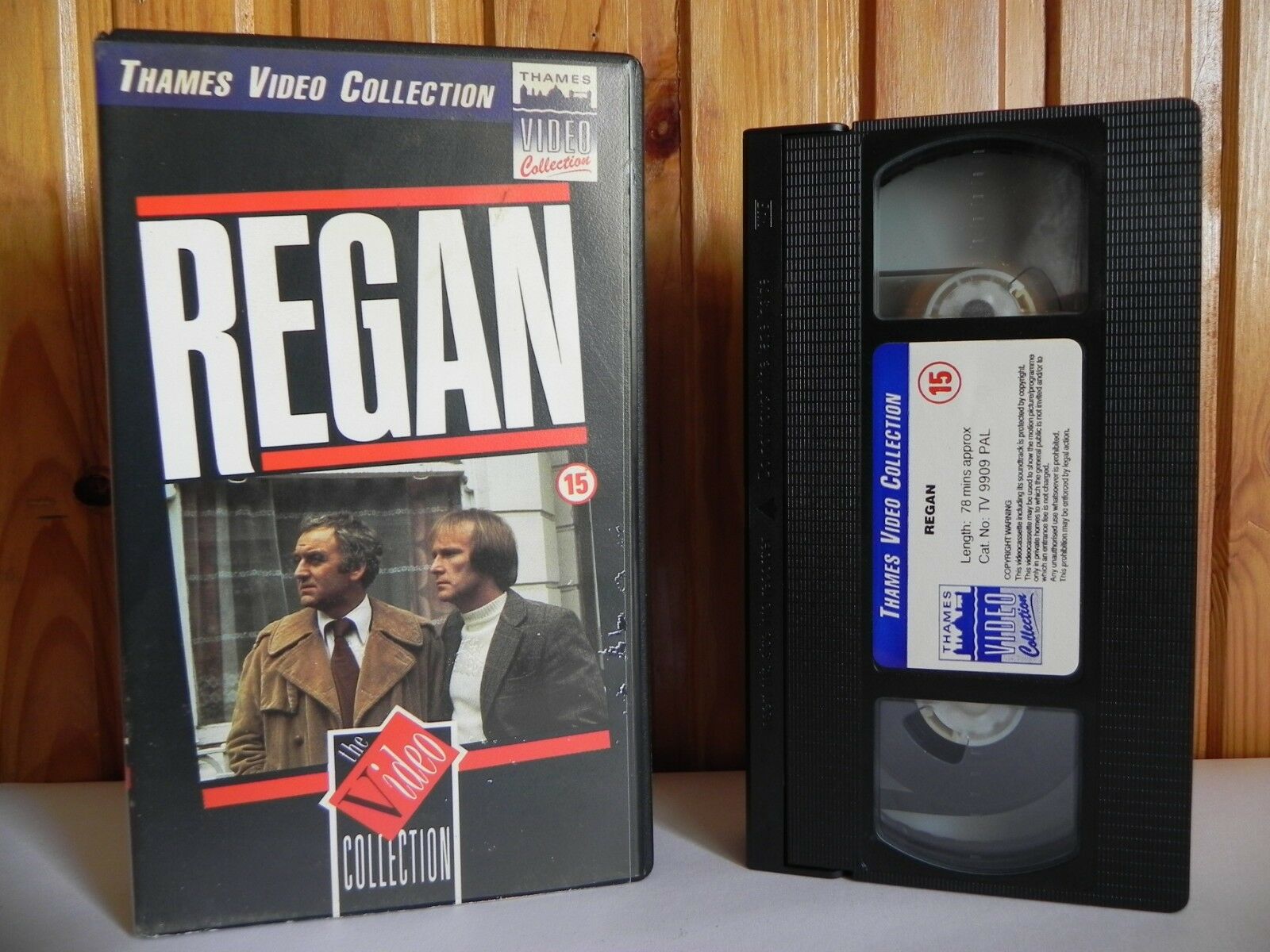 Regan - Thames - Criminal - John Thaw - Dennis Waterman - Lee Montague - Pal VHS-