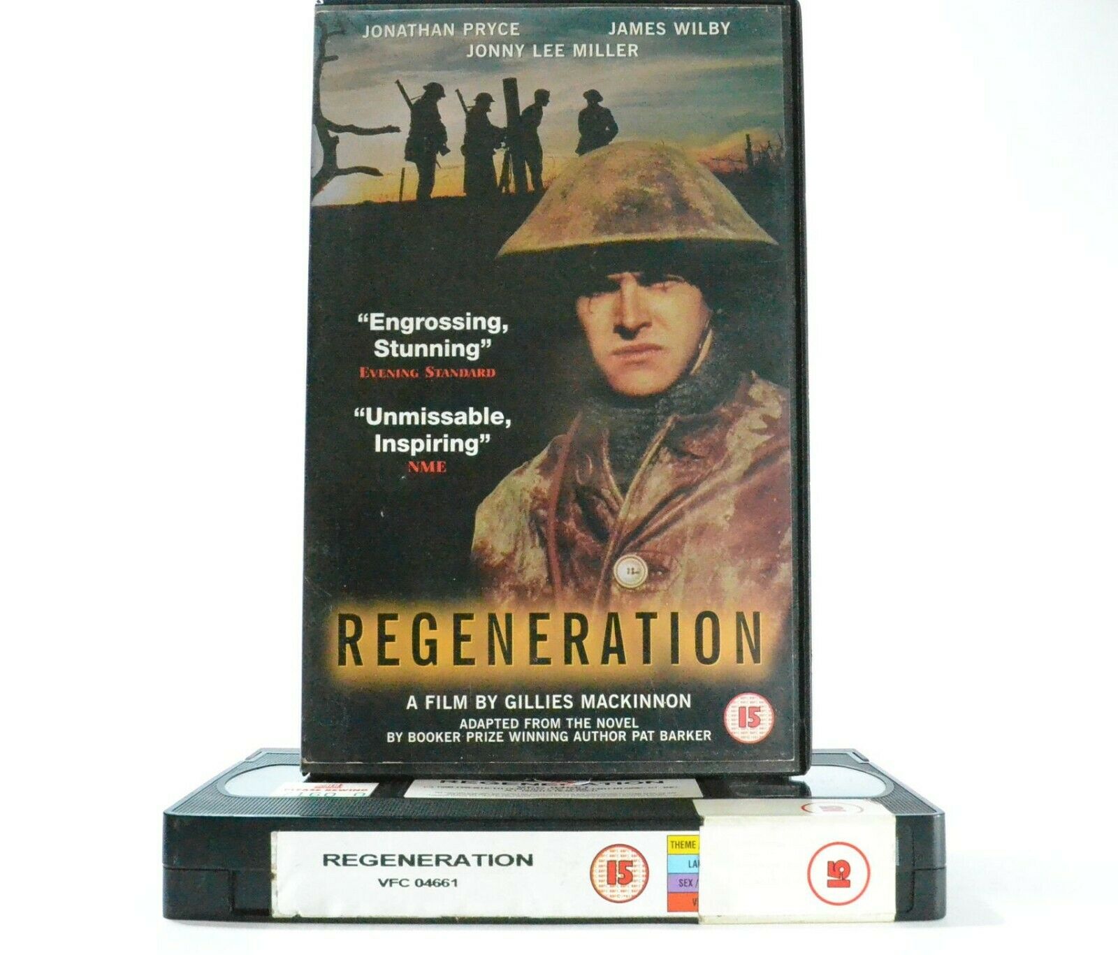 Regeneration: Based On Pat Baker Novel - War Drama - Johnny Lee Miller - Pal VHS-