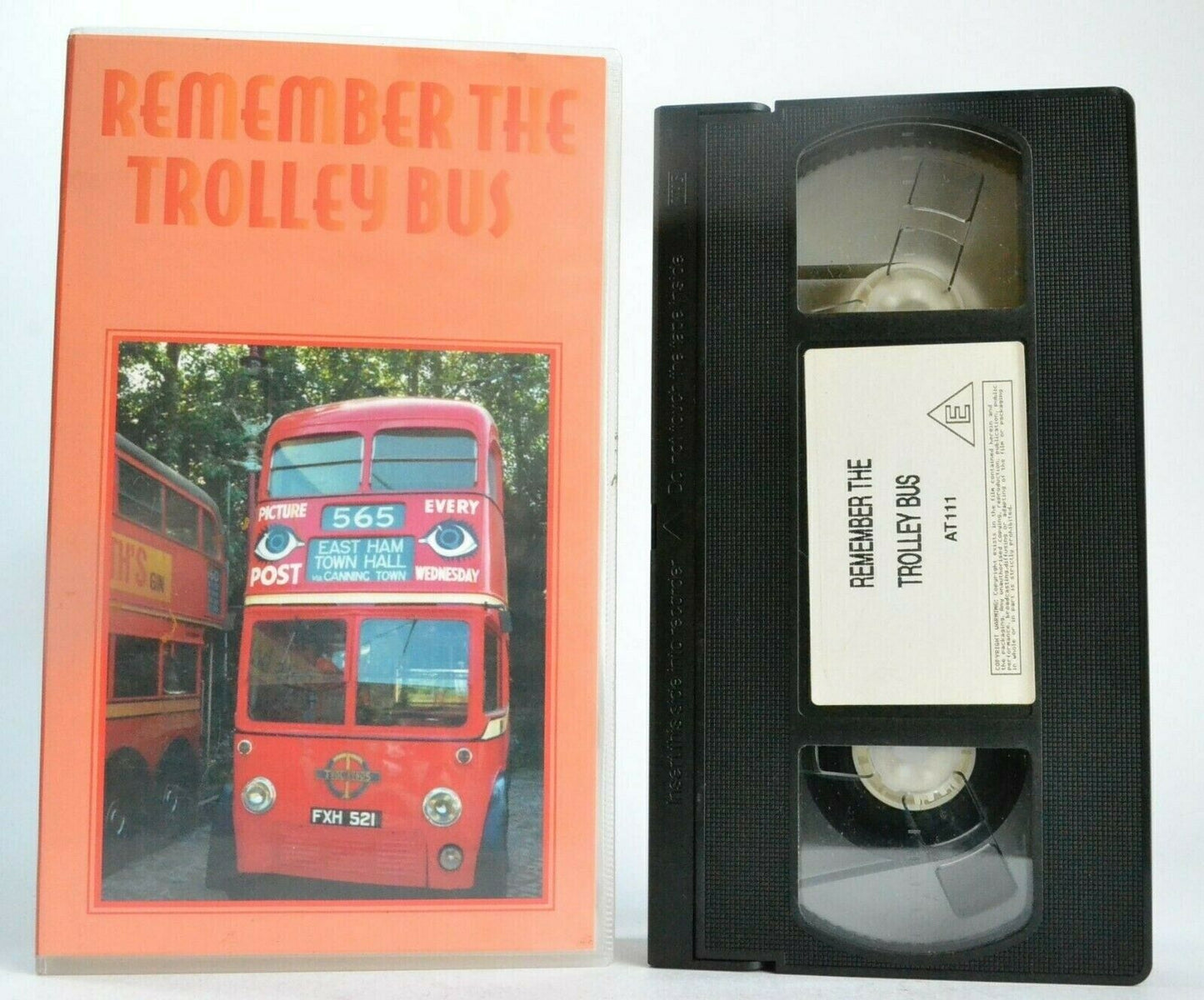 Remember The Trolley Bus - (1996) Documentary - History - Earliest Days - VHS-