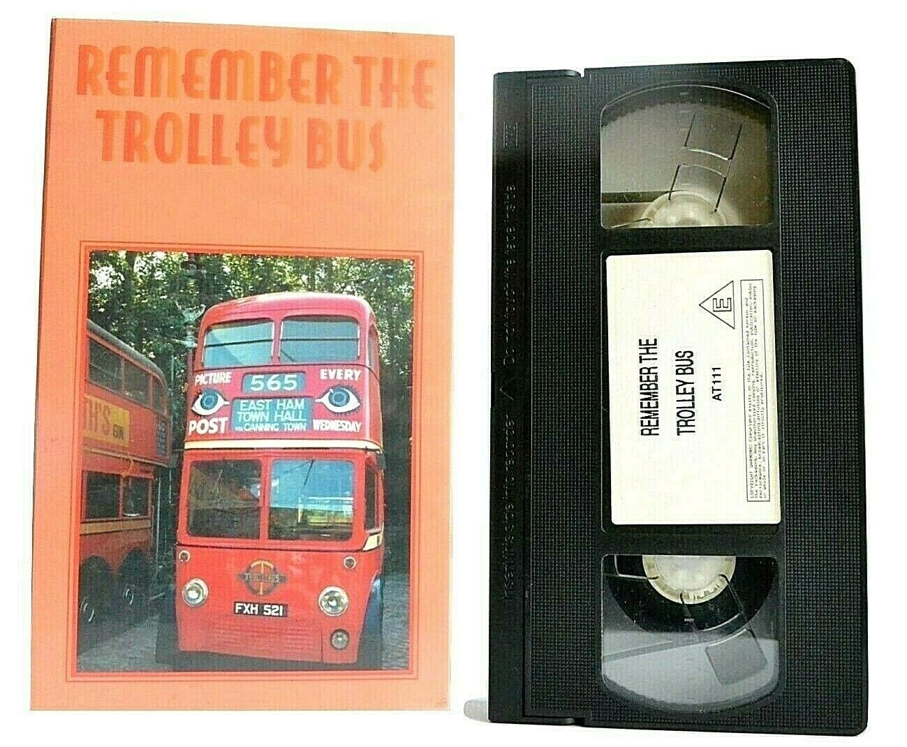 Remember The Trolley Bus - (1996) Documentary - History - Earliest Days - VHS-