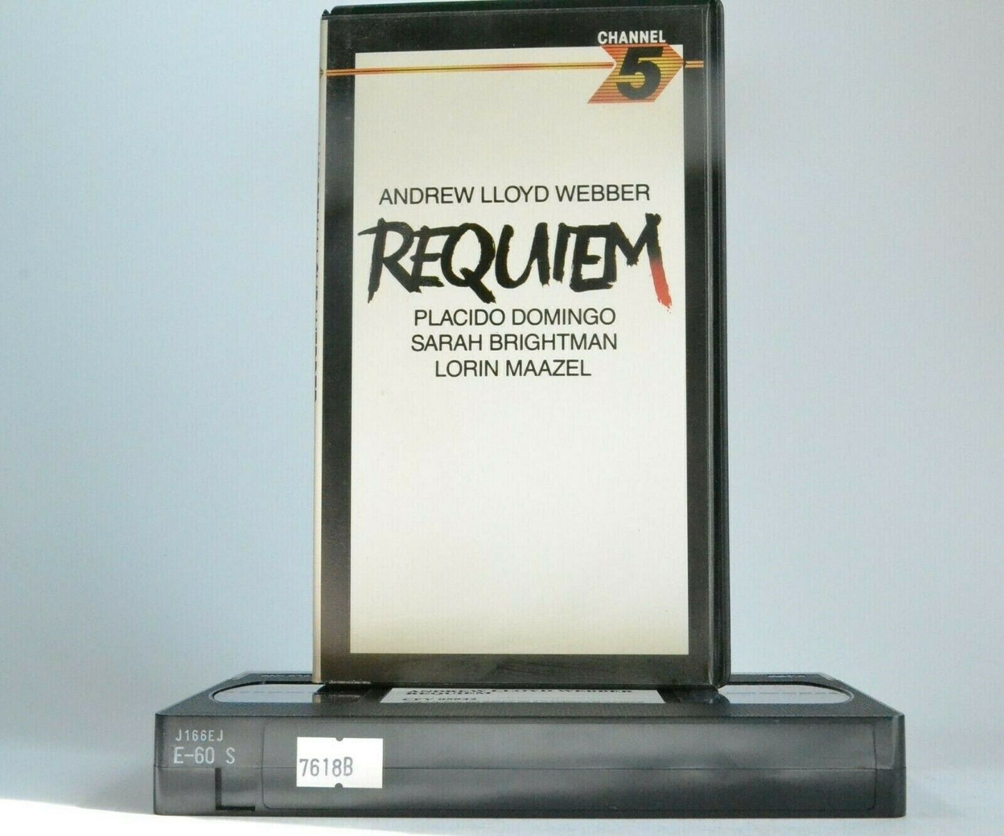 Requiem; [Andrew Lloyd Webber] -<Channel 5>- Musical - Placido Domingo - VHS-