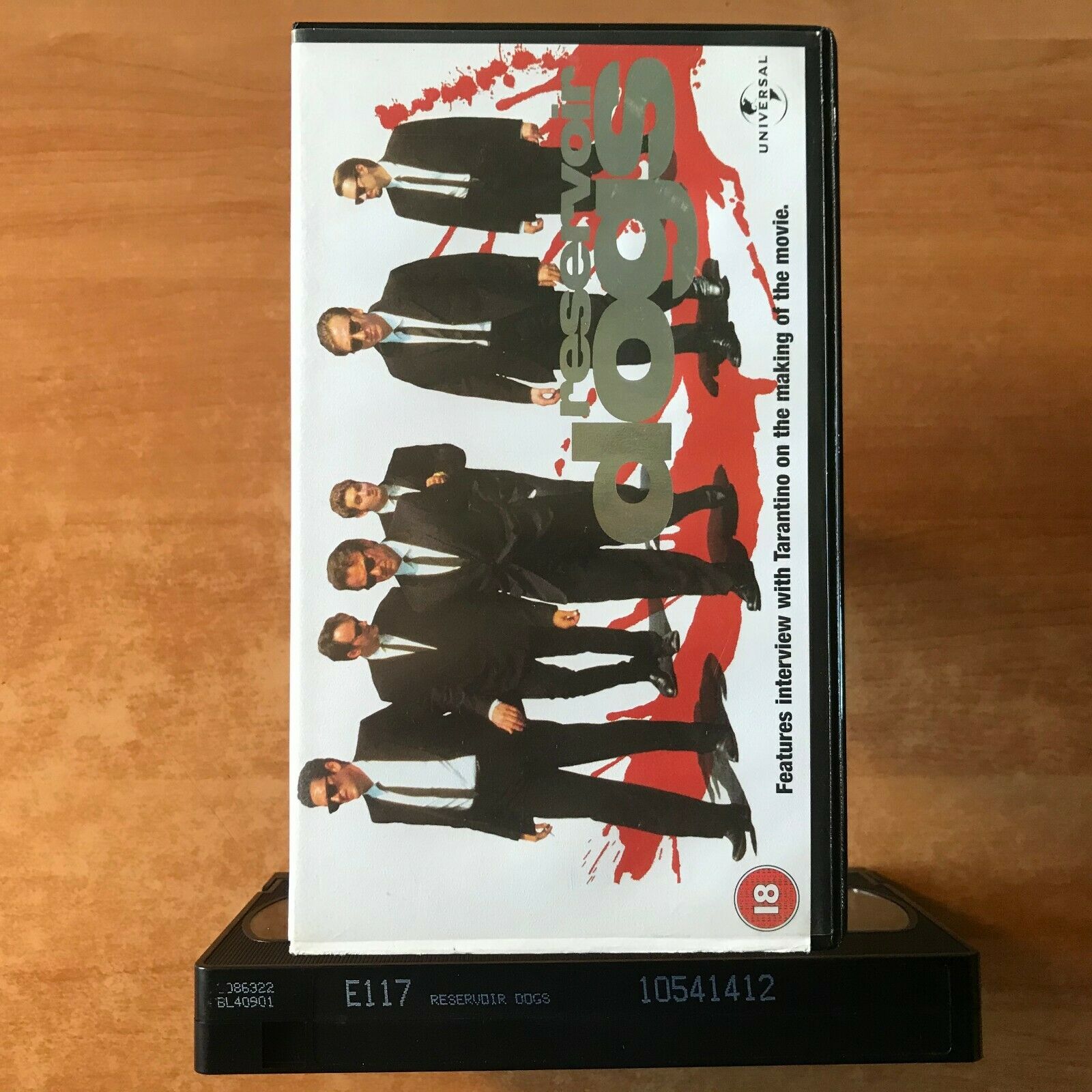 Reservior Dogs (1992); [Classic Tarantino] Crime Thriller - Harvey Keitel - VHS-