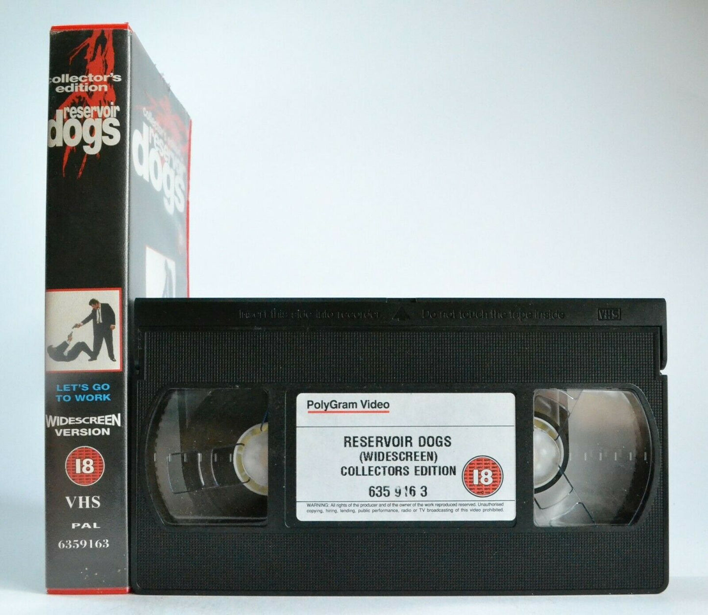 Reservior Dogs (1992): Collectors Edition - Crime Thriller - Harvey Keitel - VHS-