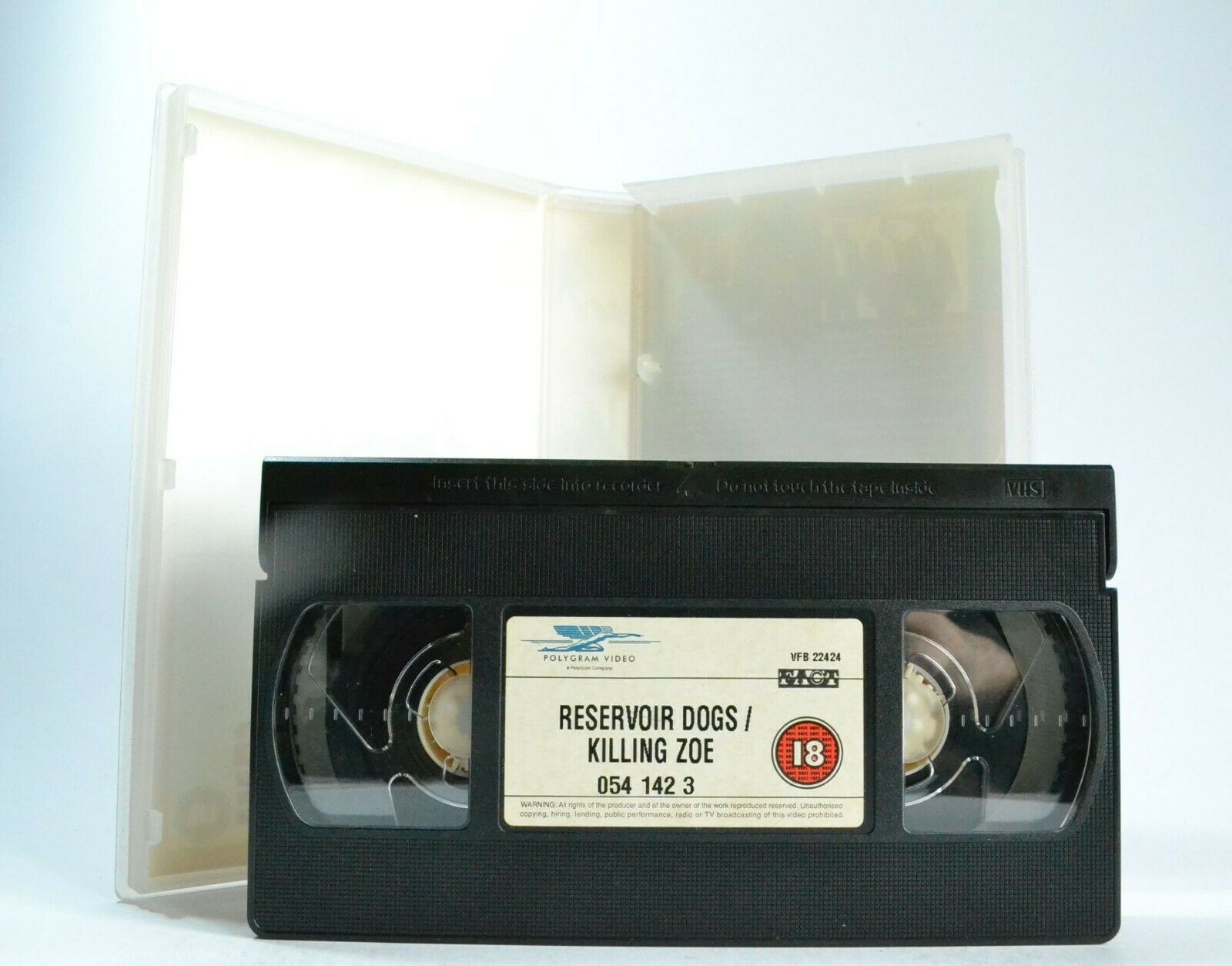 Reservior Dogs (Uncut Version) / Killing Zoe; [Pure Tarantino] Action - Pal VHS-