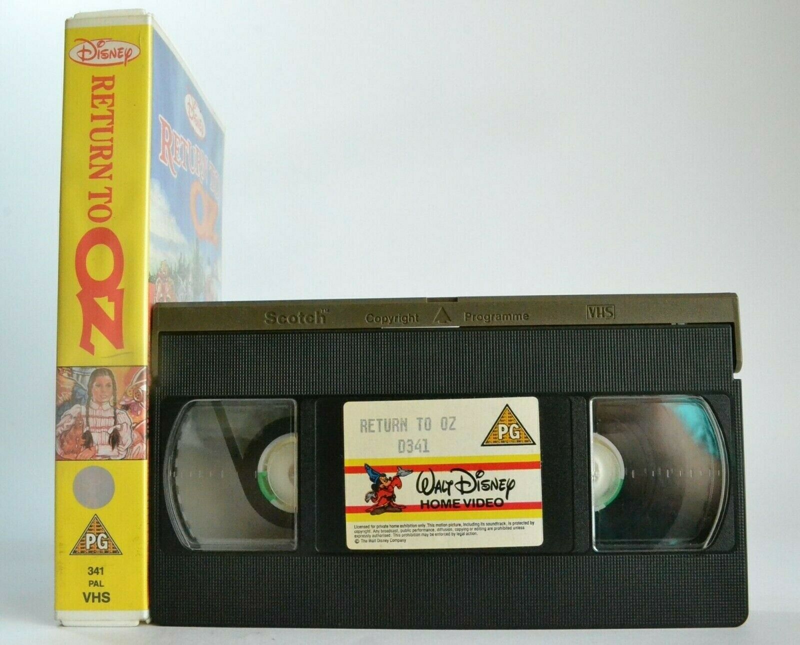 Return To Oz (1985); [L. Frank Baum] - Walt Disney - Piper Laurie - Kids - VHS-