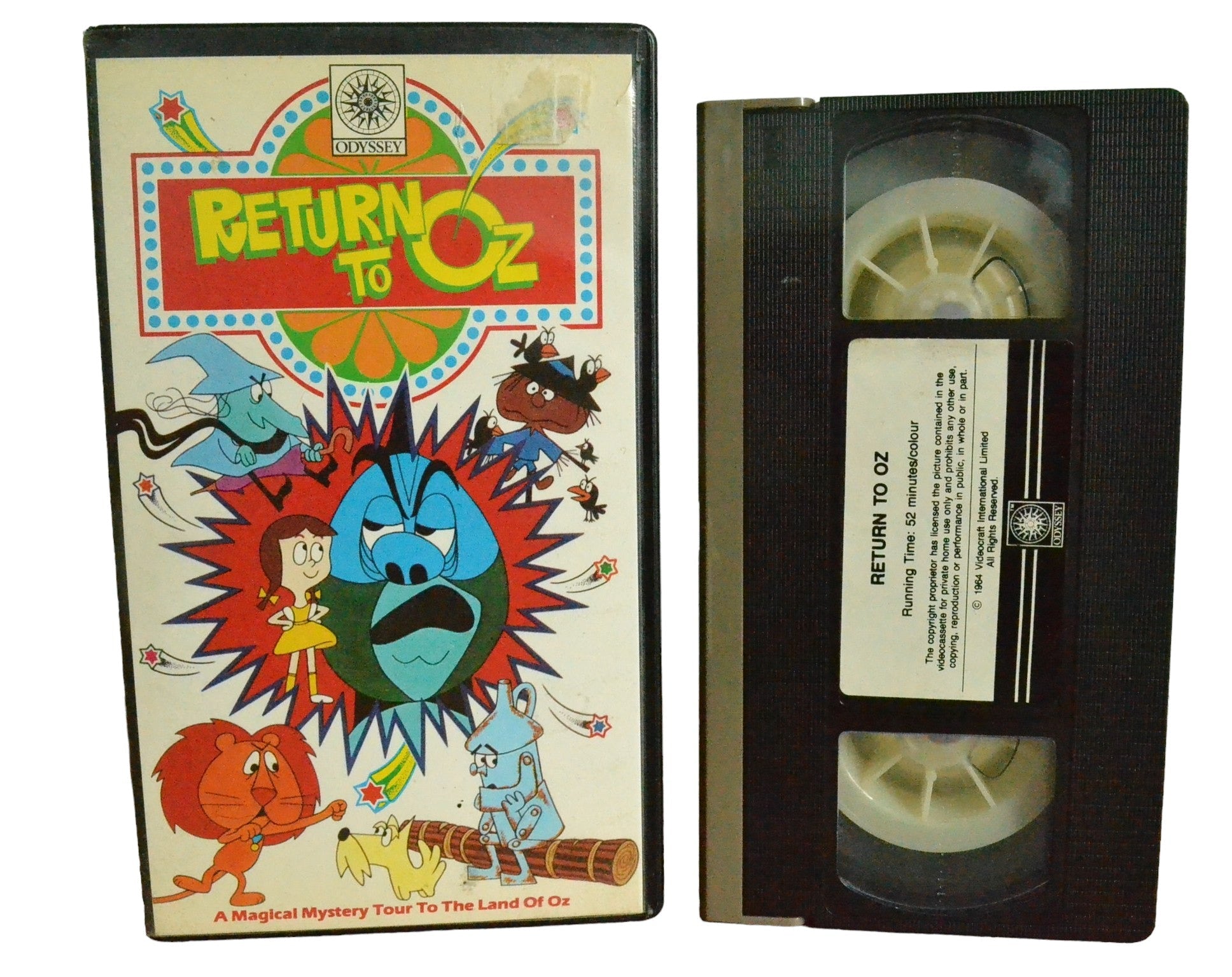 Return To Oz (A Magical Mystery Tour to The Land of Oz) - Odyssey - 6305-50 - Children - Pal - VHS-