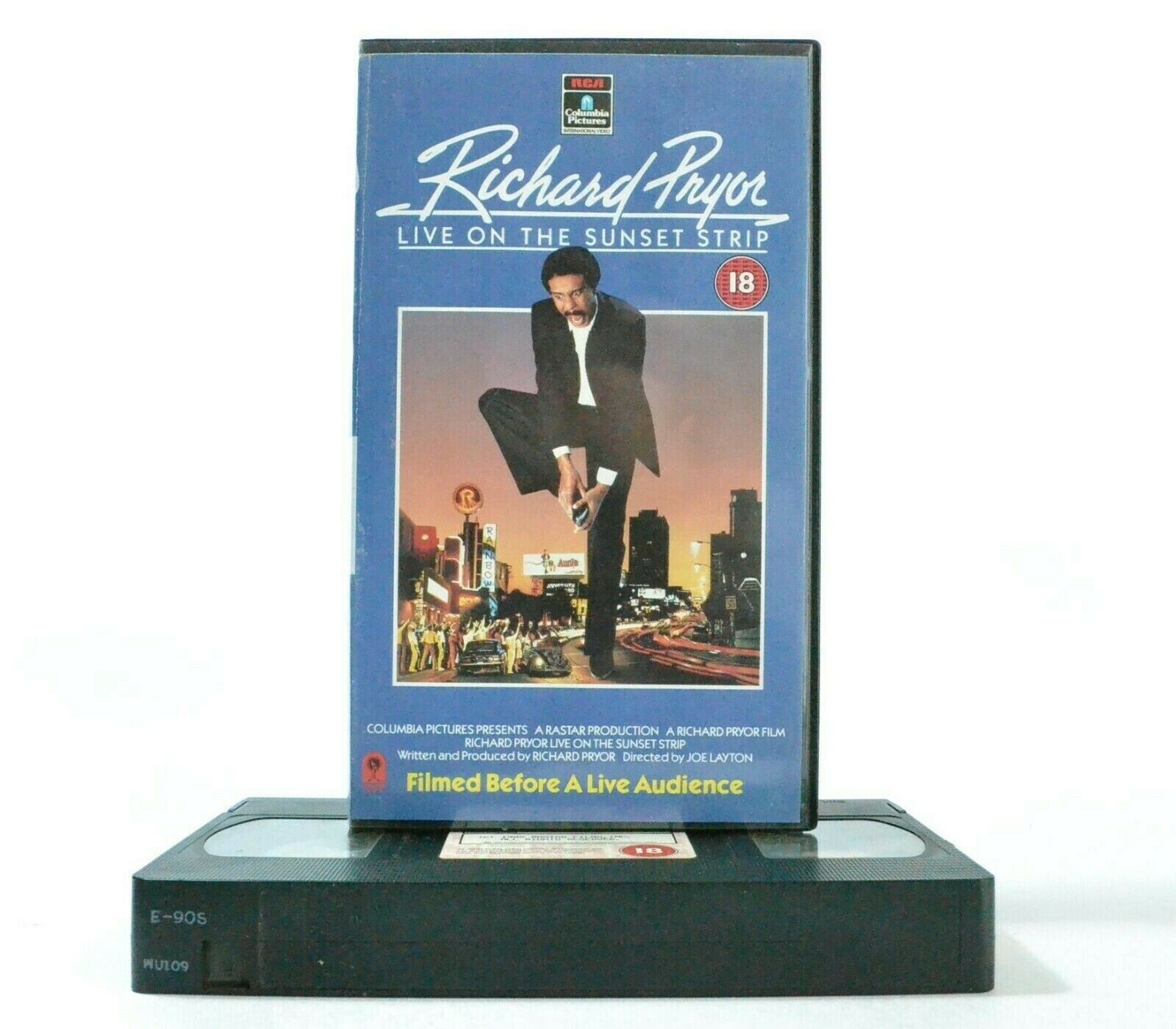 Richard Pryor: Live On The Sunset Strip (1982) - Hollywood Palladium - Pal VHS-