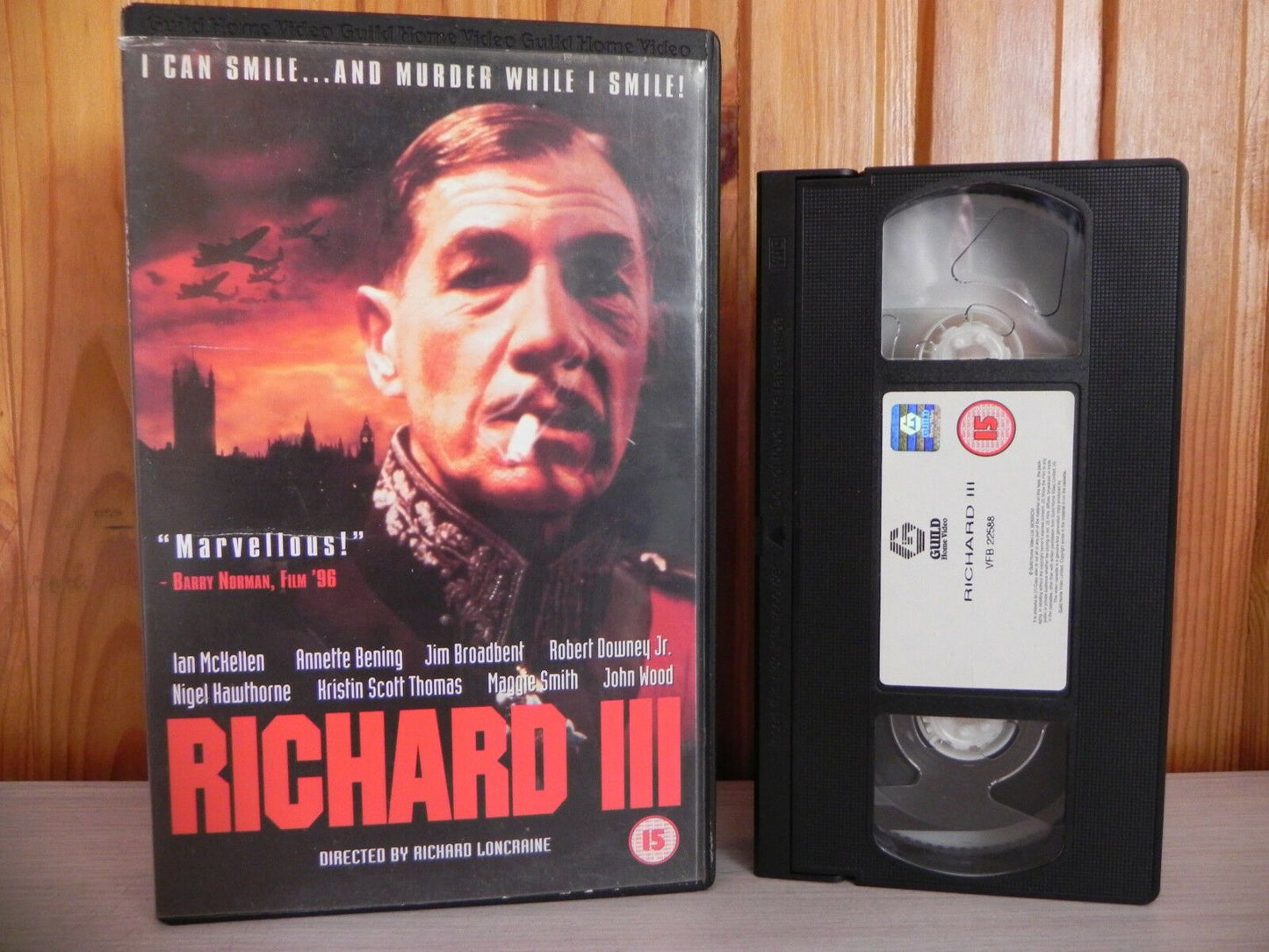 Richard The 3rd - Guild - Shakespeare's Power & Politics - 1930's England - VHS-