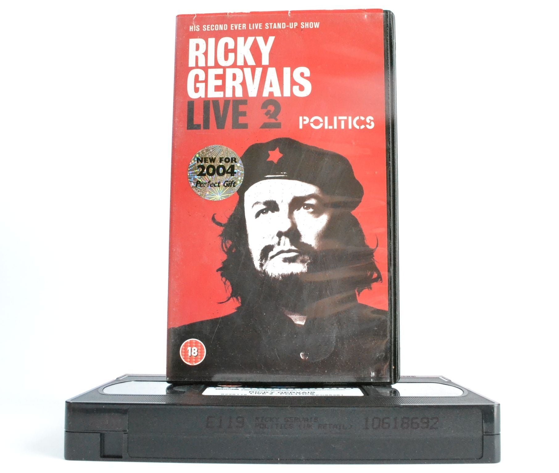 Ricky Gervais: Live 2 (Politics) Stand-Up Comedy - Palace [4 Bonuses Inside] VHS-