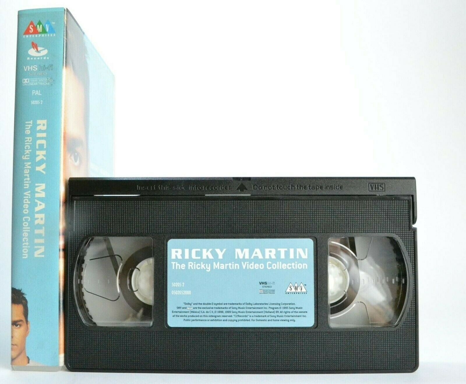 Ricky Martin: The Video Collection - 'Livin' La Vida Loca' - Pop Music - Pal VHS-