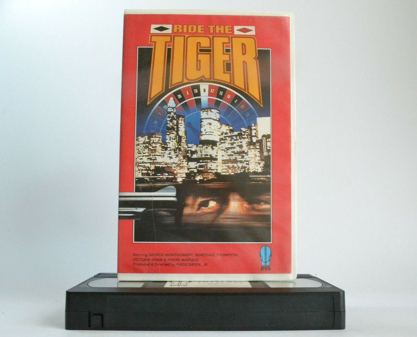 Ride The Tiger [Made For T.V.] -<DVS Pre-Cert>- Action - Asian Underwold - VHS-