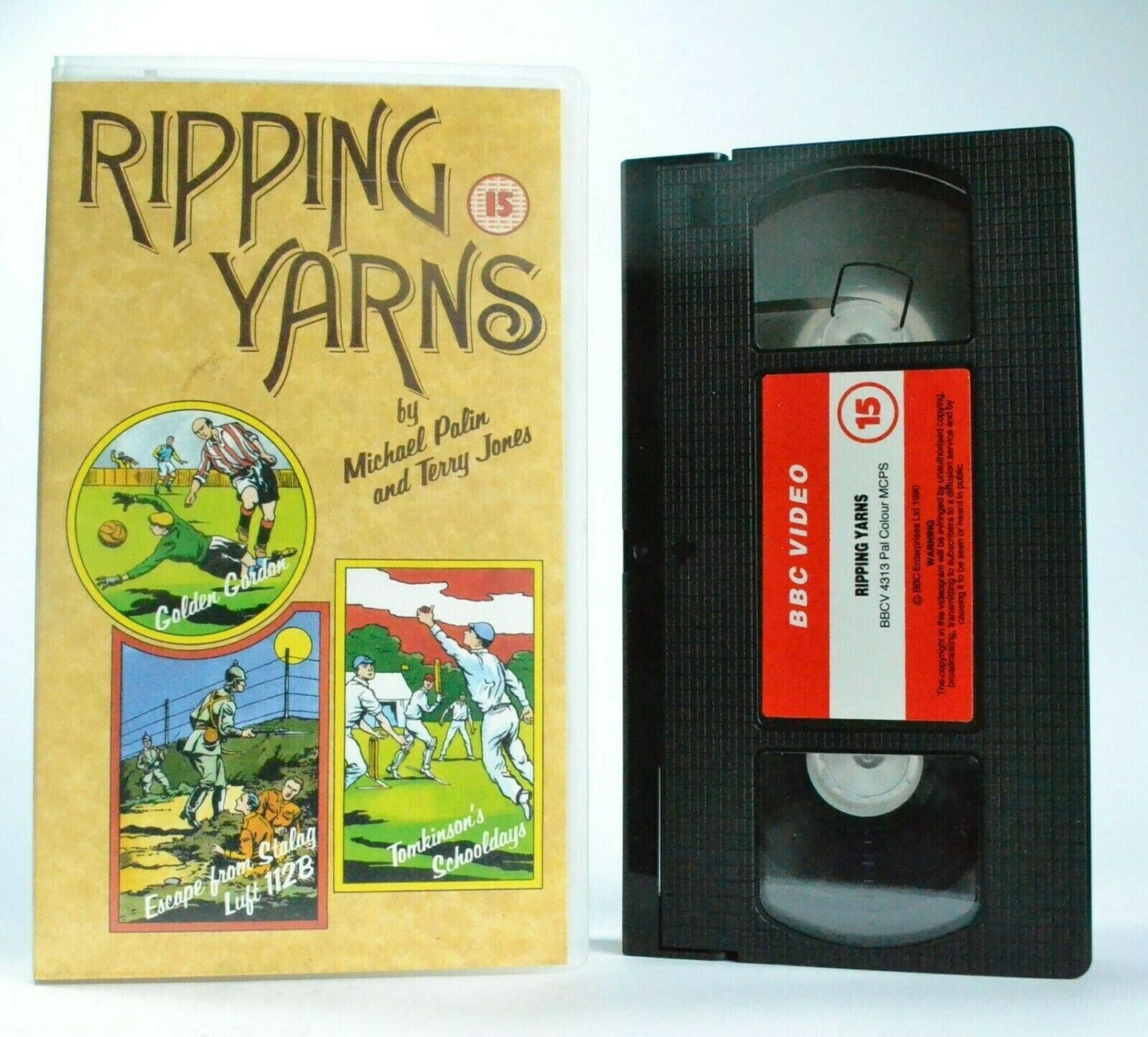 Ripping Yarns: By: M.Palin/T.Jones - Comedy (1976) - Classic TV Series - Pal VHS-