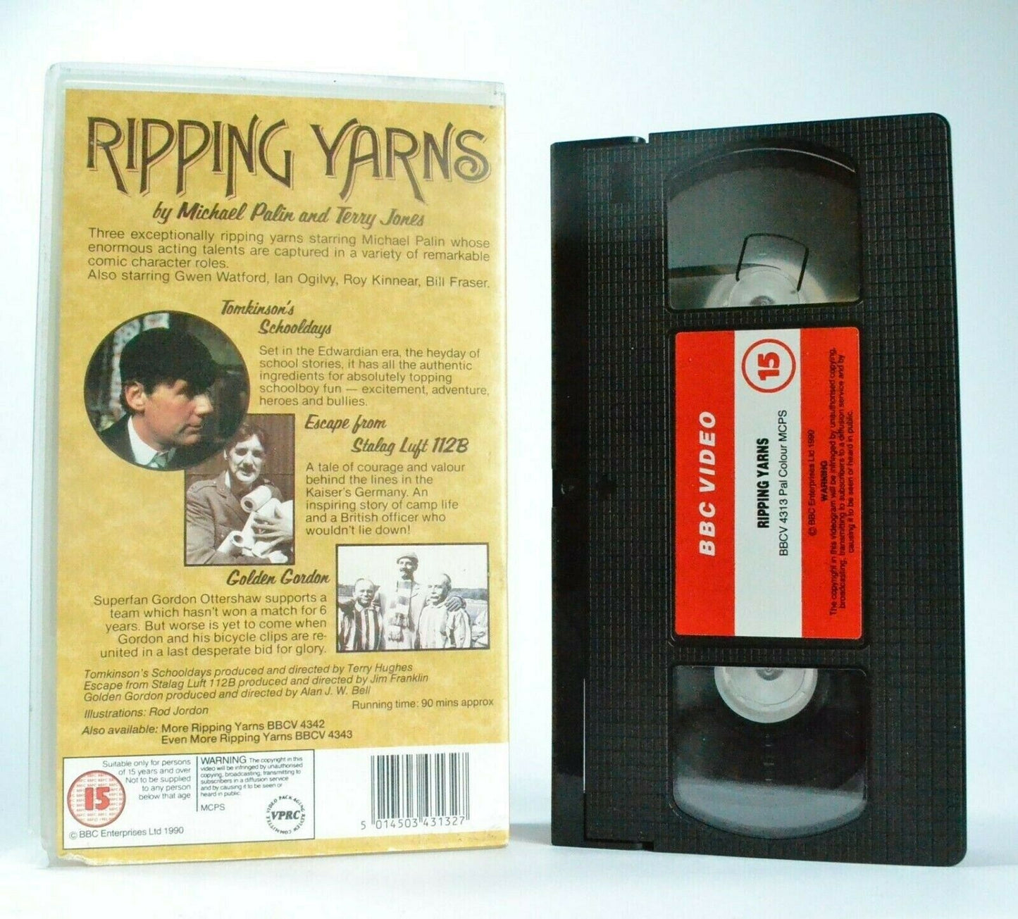 Ripping Yarns: By: M.Palin/T.Jones - Comedy (1976) - Classic TV Series - Pal VHS-