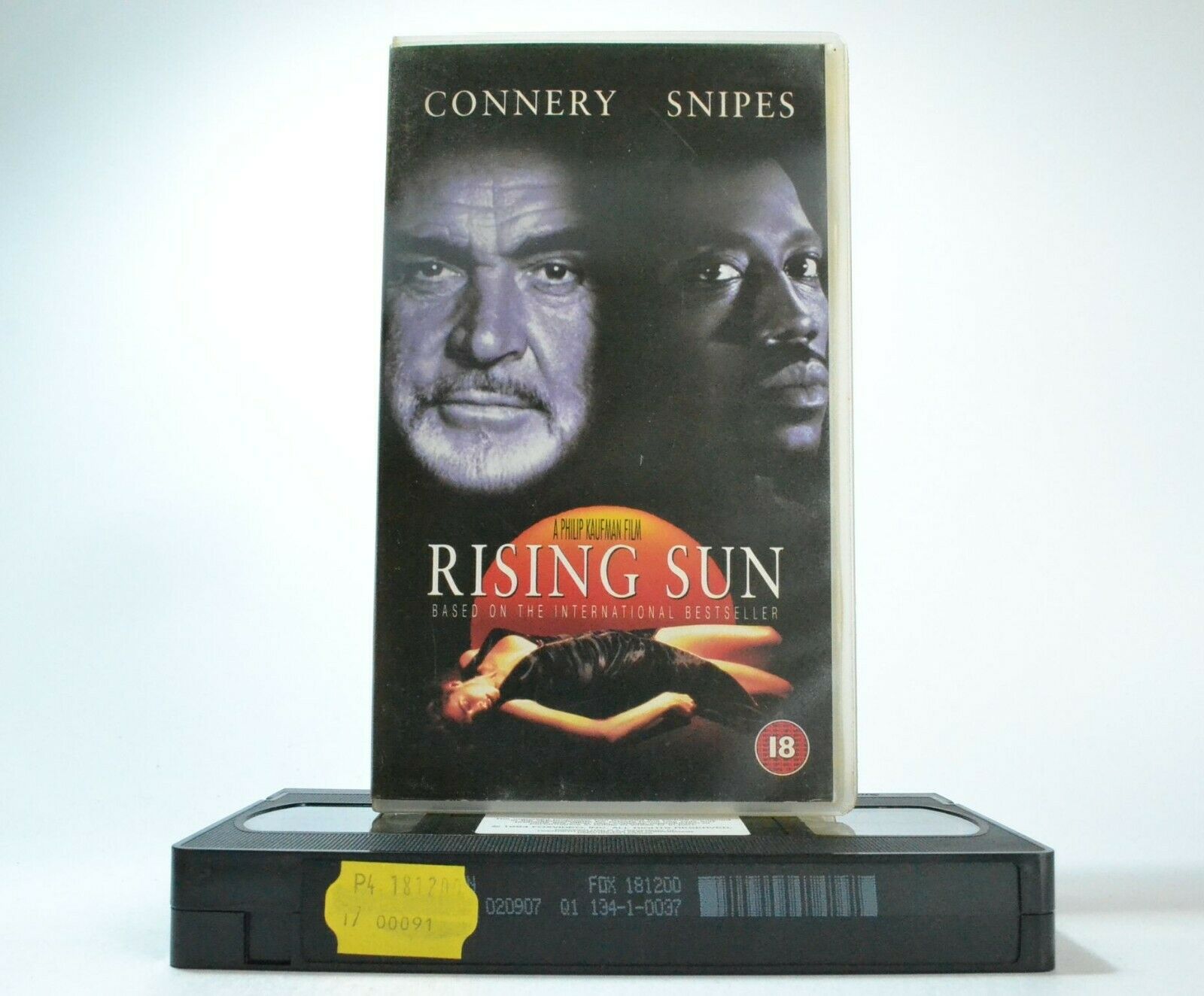 Rising Sun (1993); [Michael Crichton] - Crime Thriller - Sean Connery - Pal VHS-